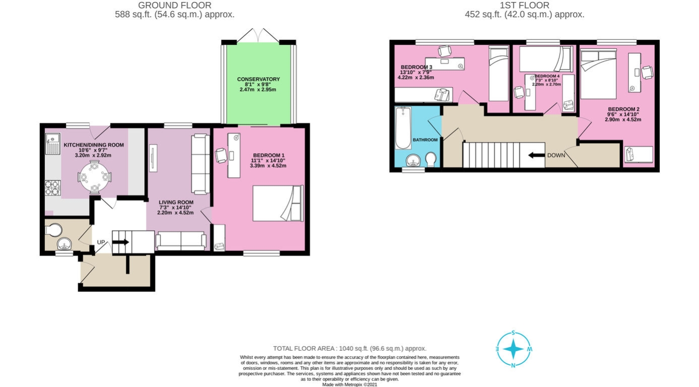 11, Park Barn Drive, Guildford floorplan
