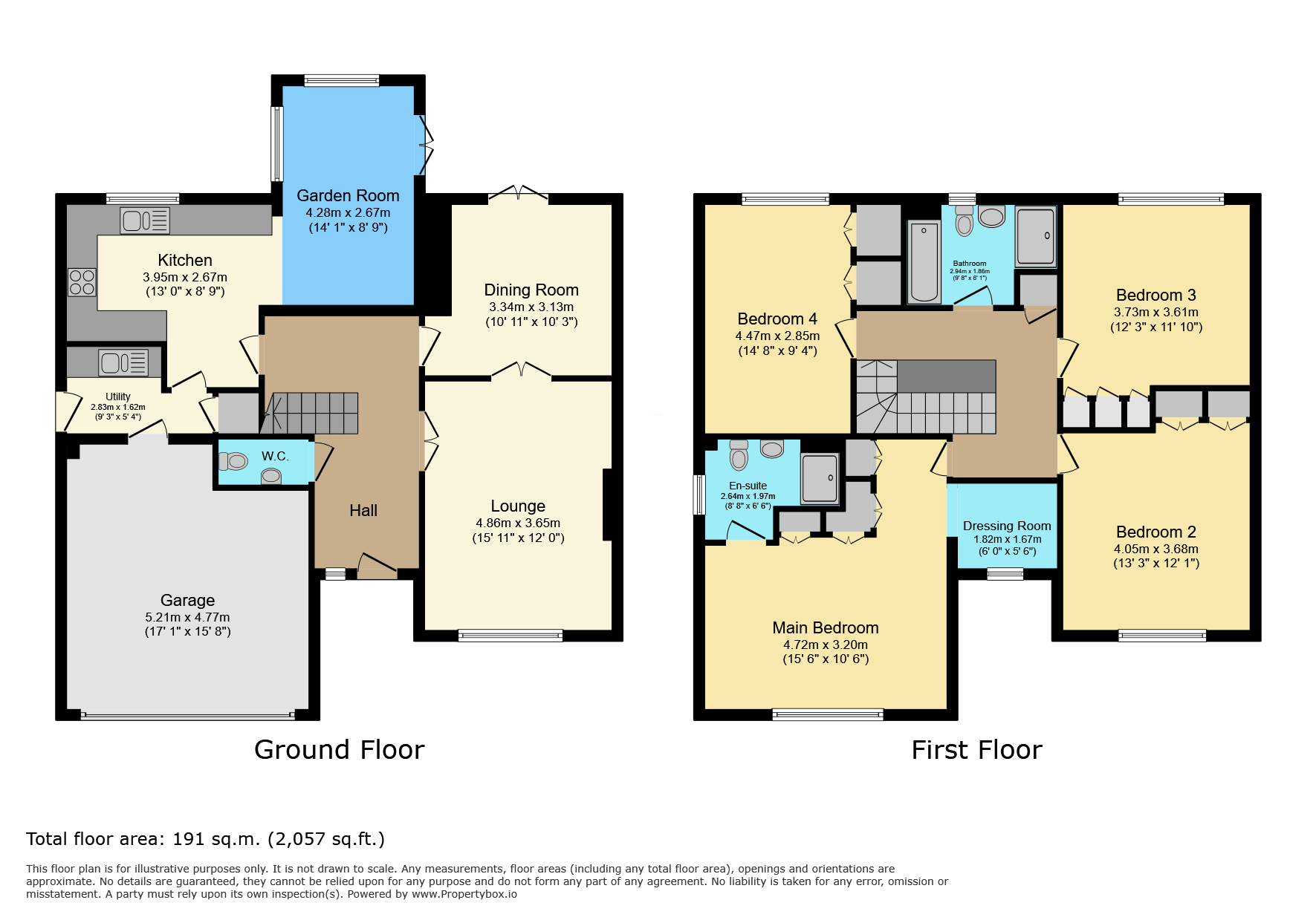 9 Bluebell Drive, Leicester floorplan
