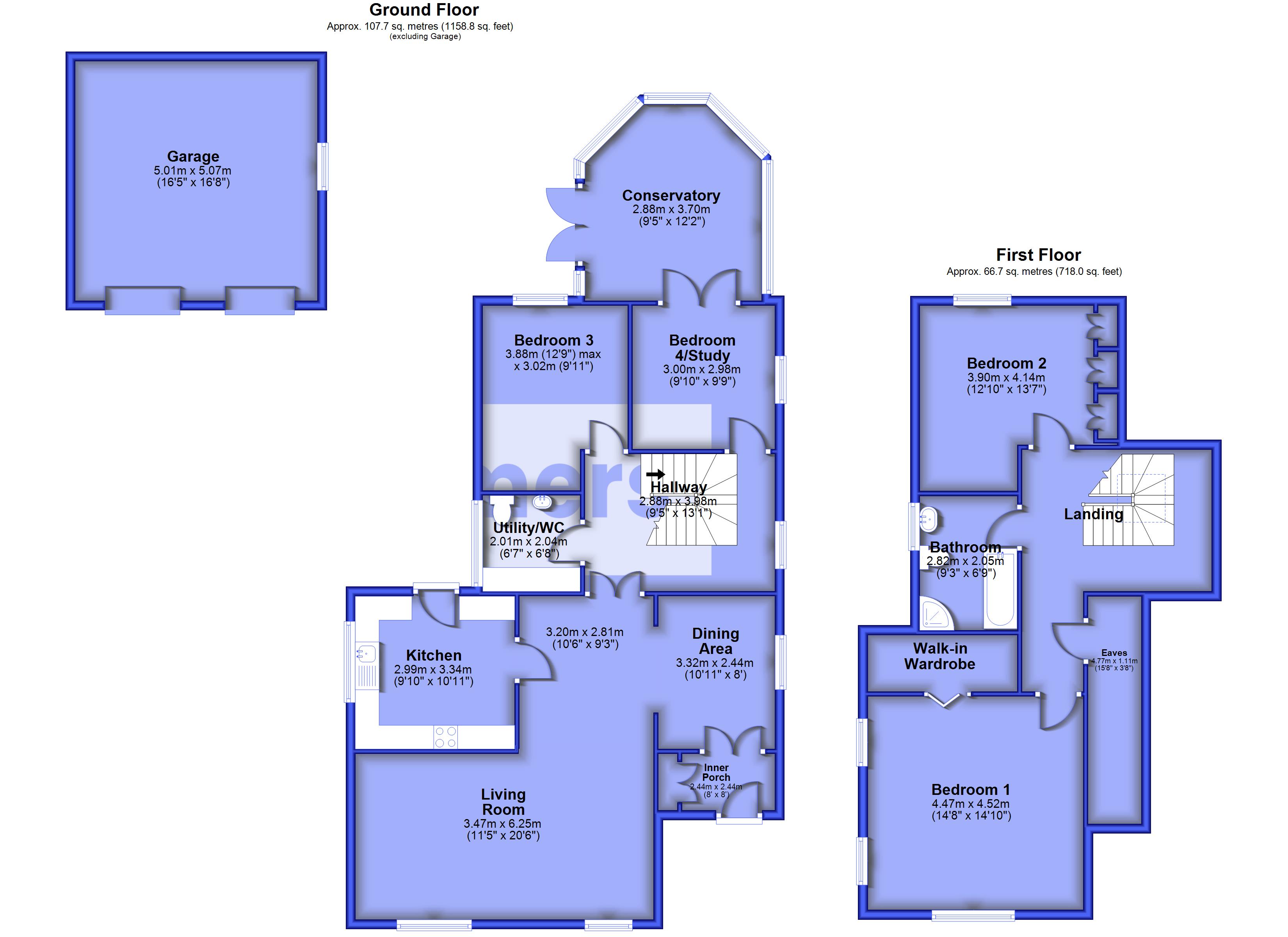 2, Hawthorn Close, Blackburn floorplan