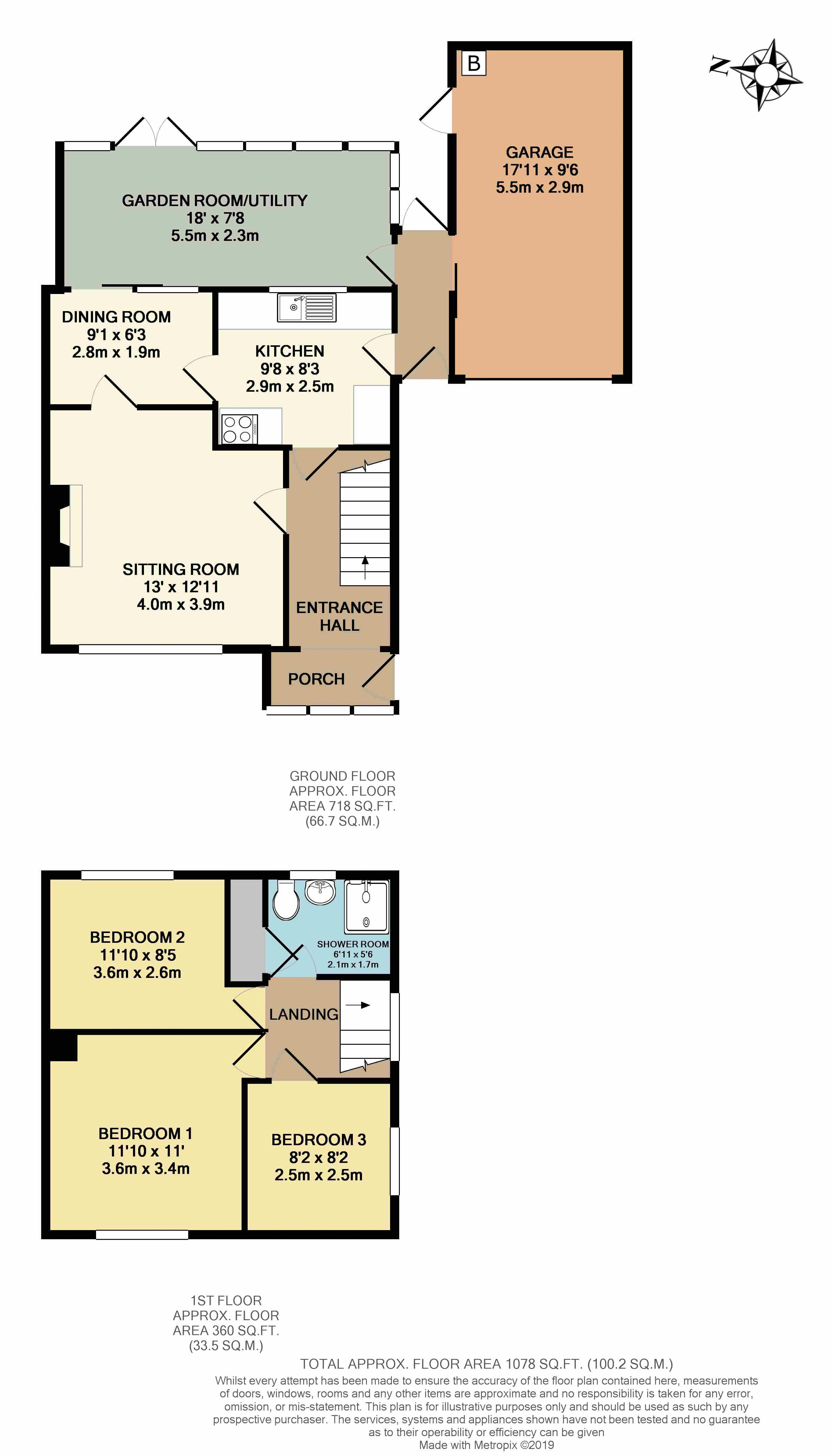 3 Bedrooms Semi-detached house for sale in Stanchester Way, Curry Rivel, Langport TA10