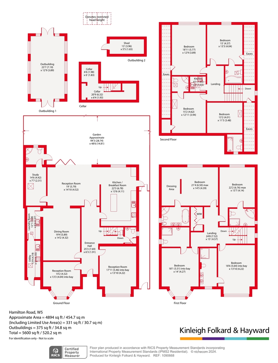 33, Hamilton Road, London floorplan