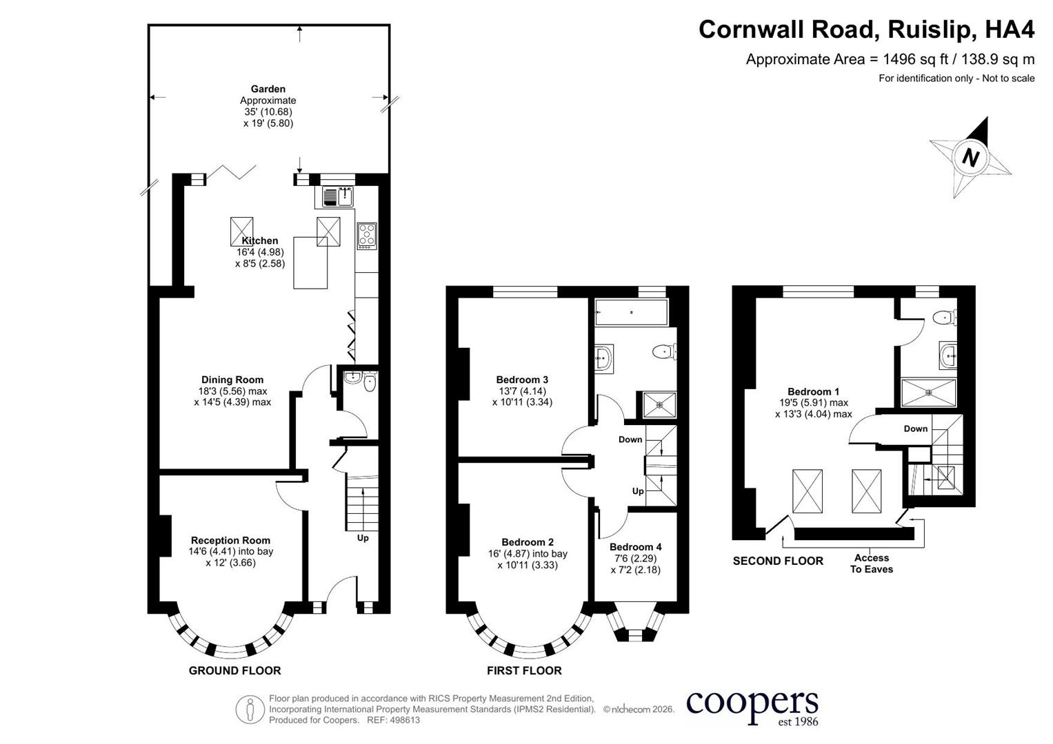 155, Cornwall Road, Ruislip floorplan