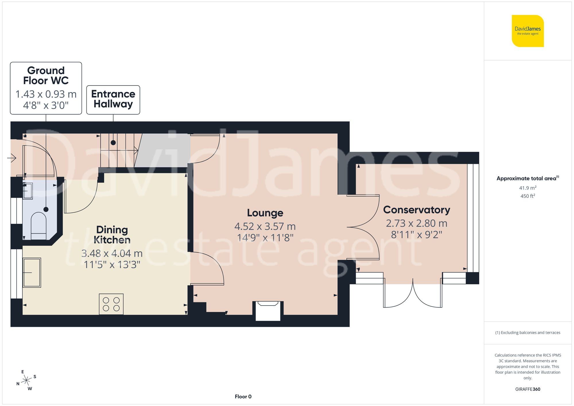 39 Selborne Gardens, Nottingham floorplan