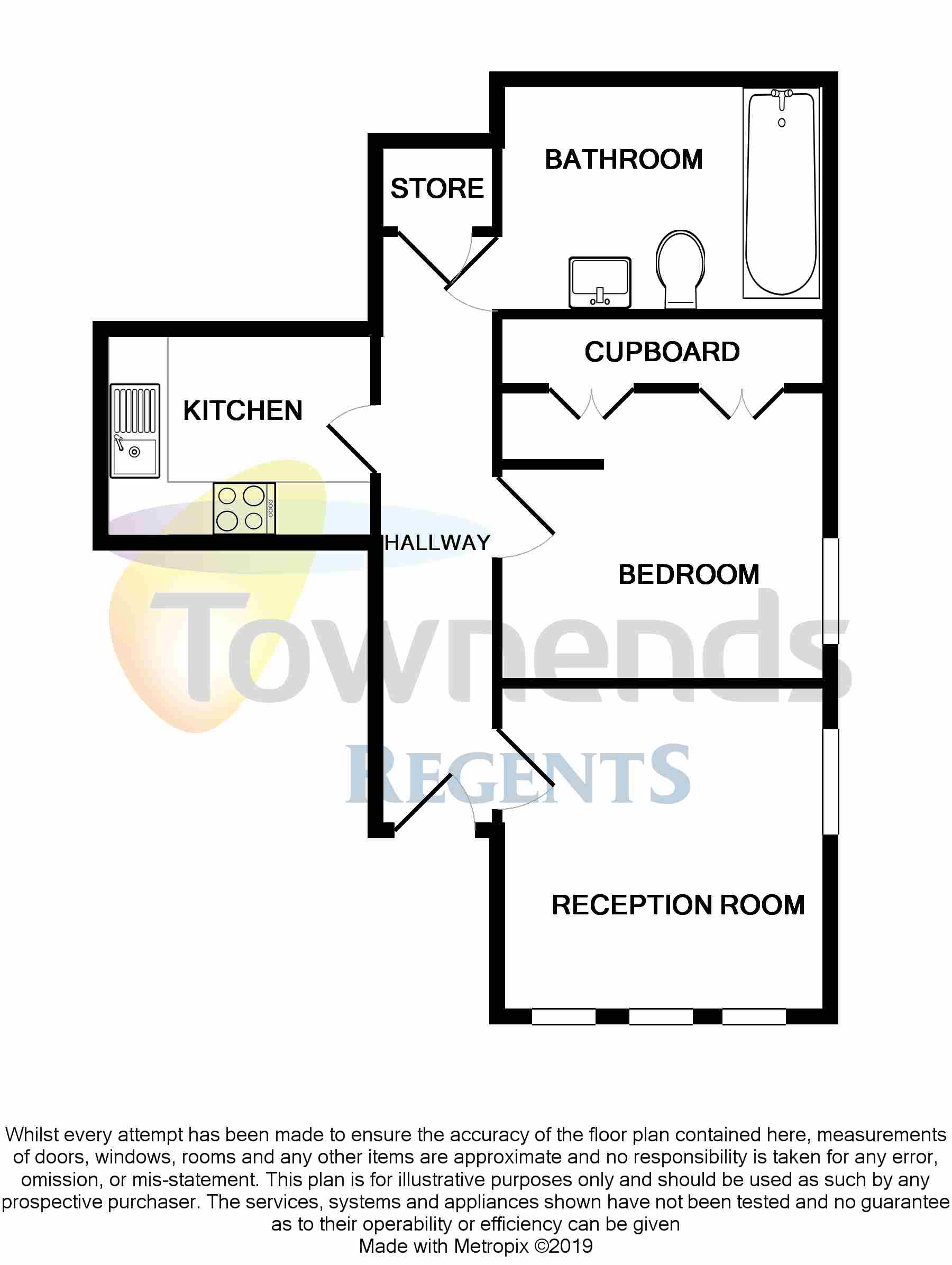 1 Bedrooms Flat to rent in Oriental Road, Woking, Surrey GU22