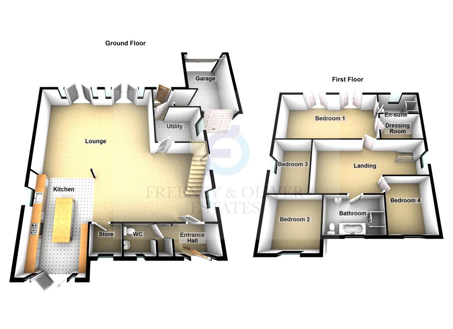 4 Ryecroft Drive, Westhoughton, Bolton floorplan