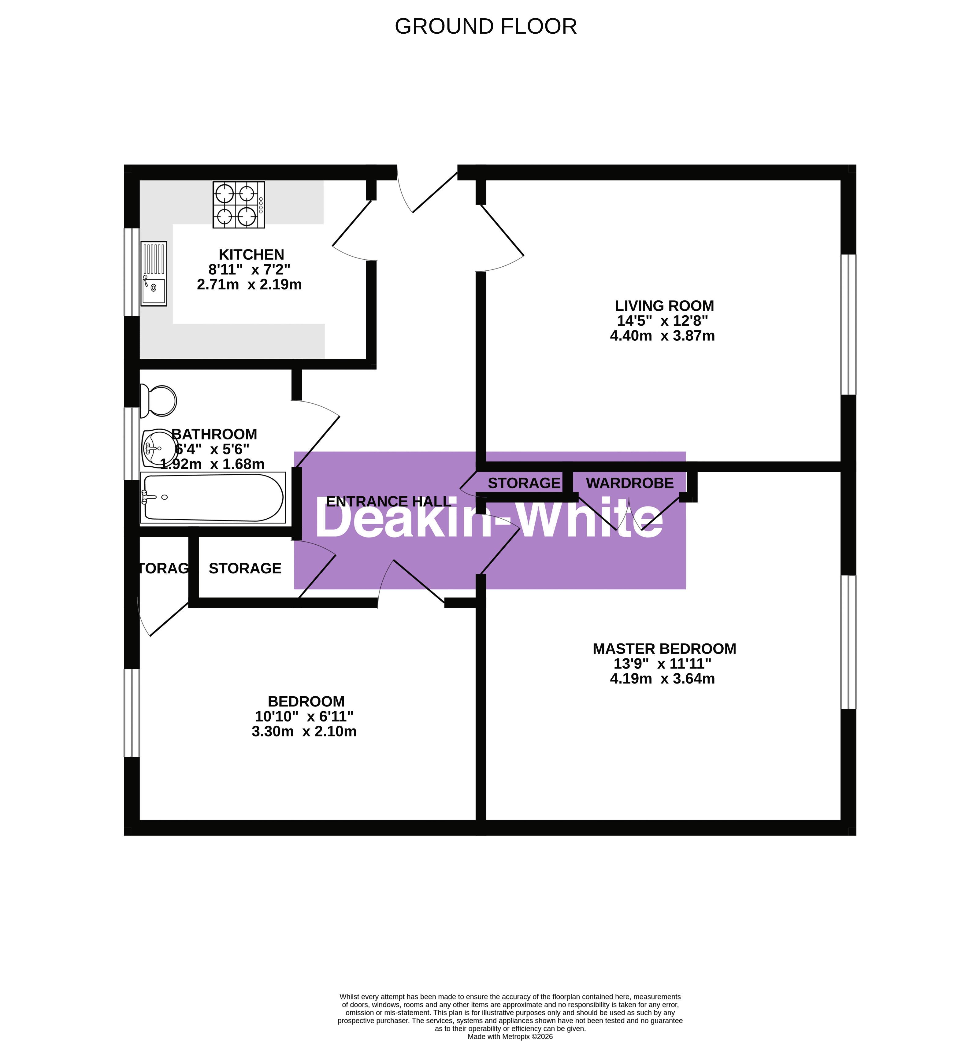 41a, High Street, Wing floorplan