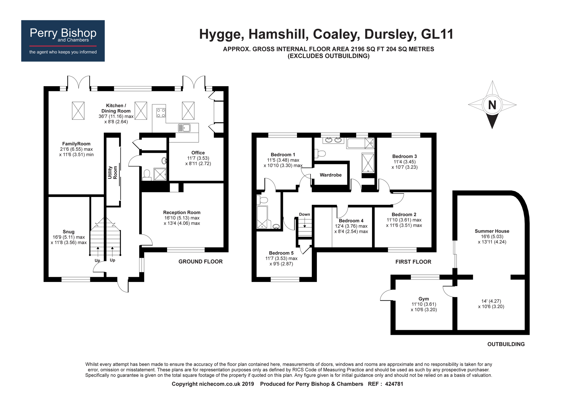 5 Bedrooms Detached house for sale in Hamshill, Coaley, Dursley GL11