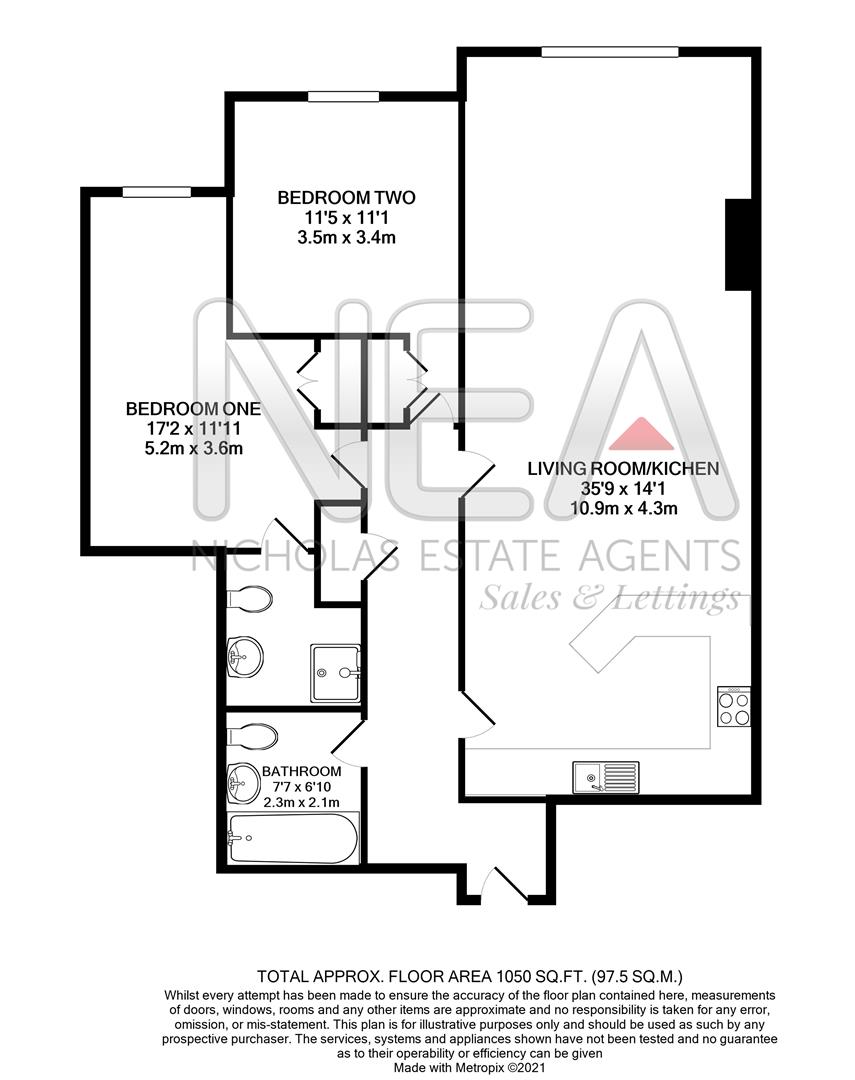 Treetops, 6, The Mount, Reading floorplan