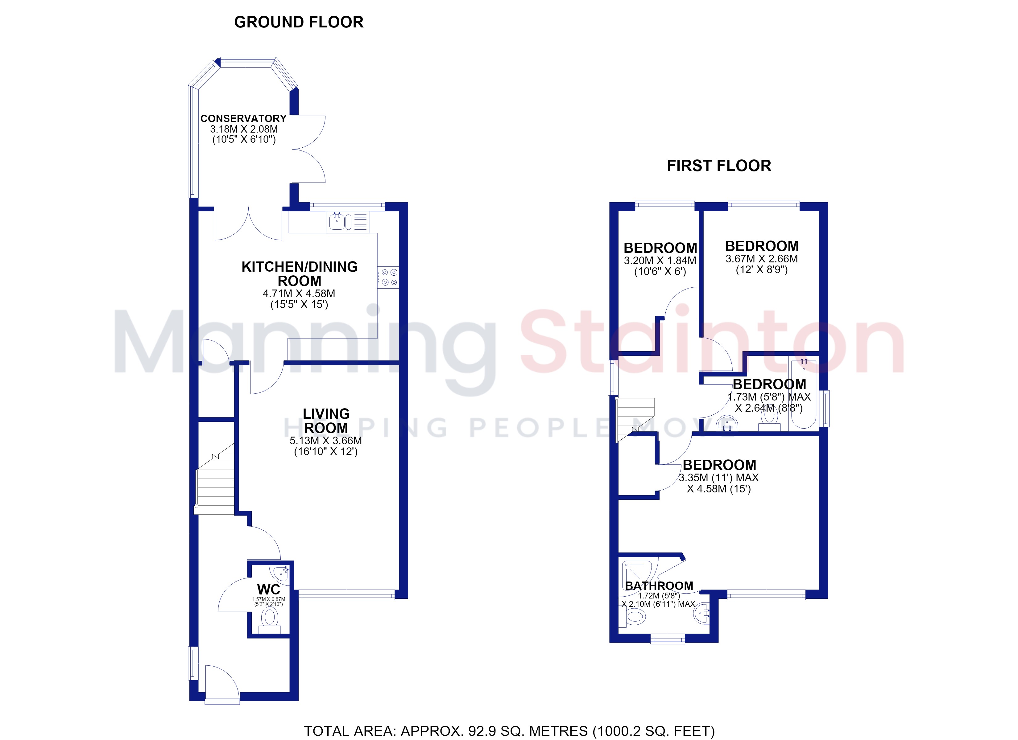 The Oval, Leeds floorplan