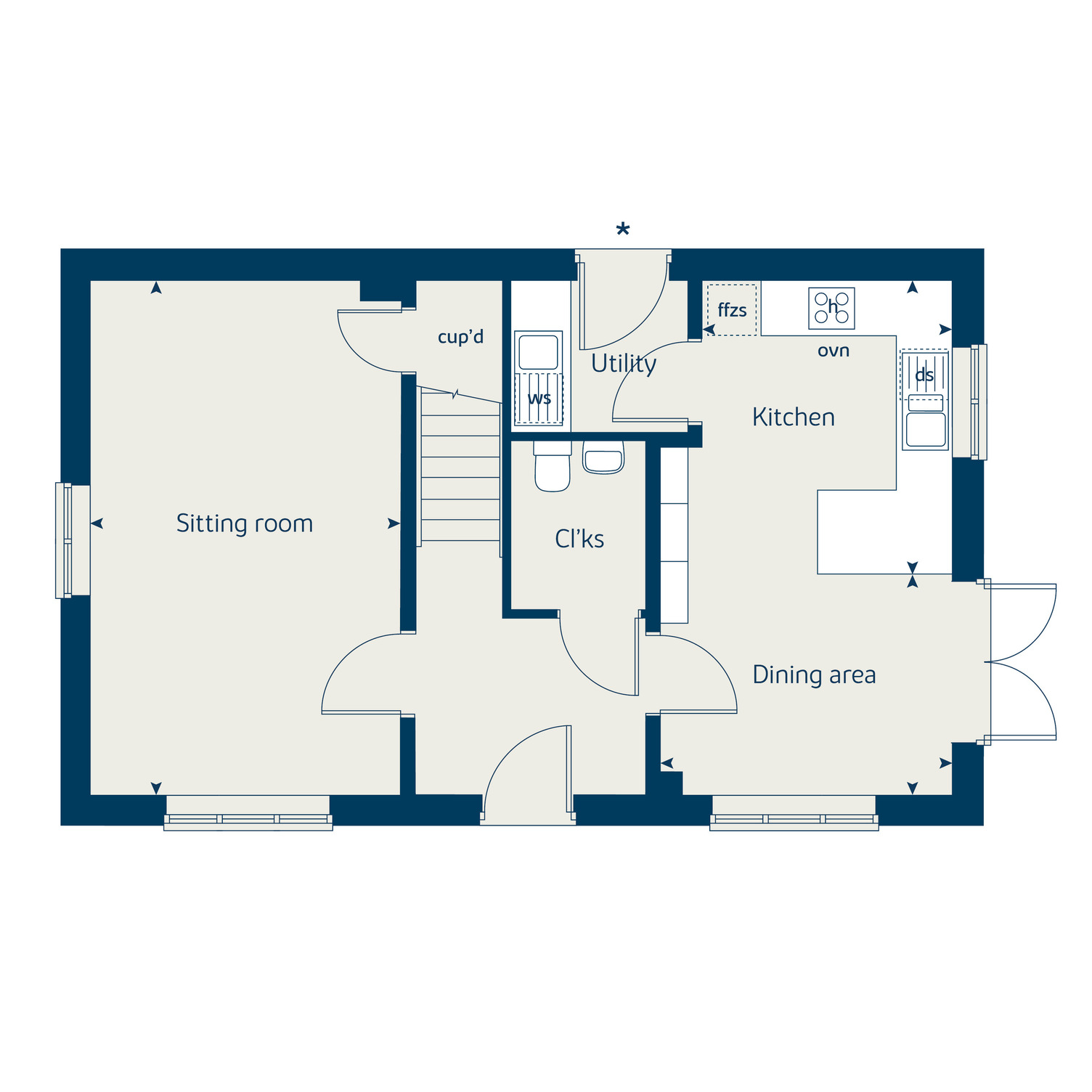 Habberley Road, Kidderminster floorplan