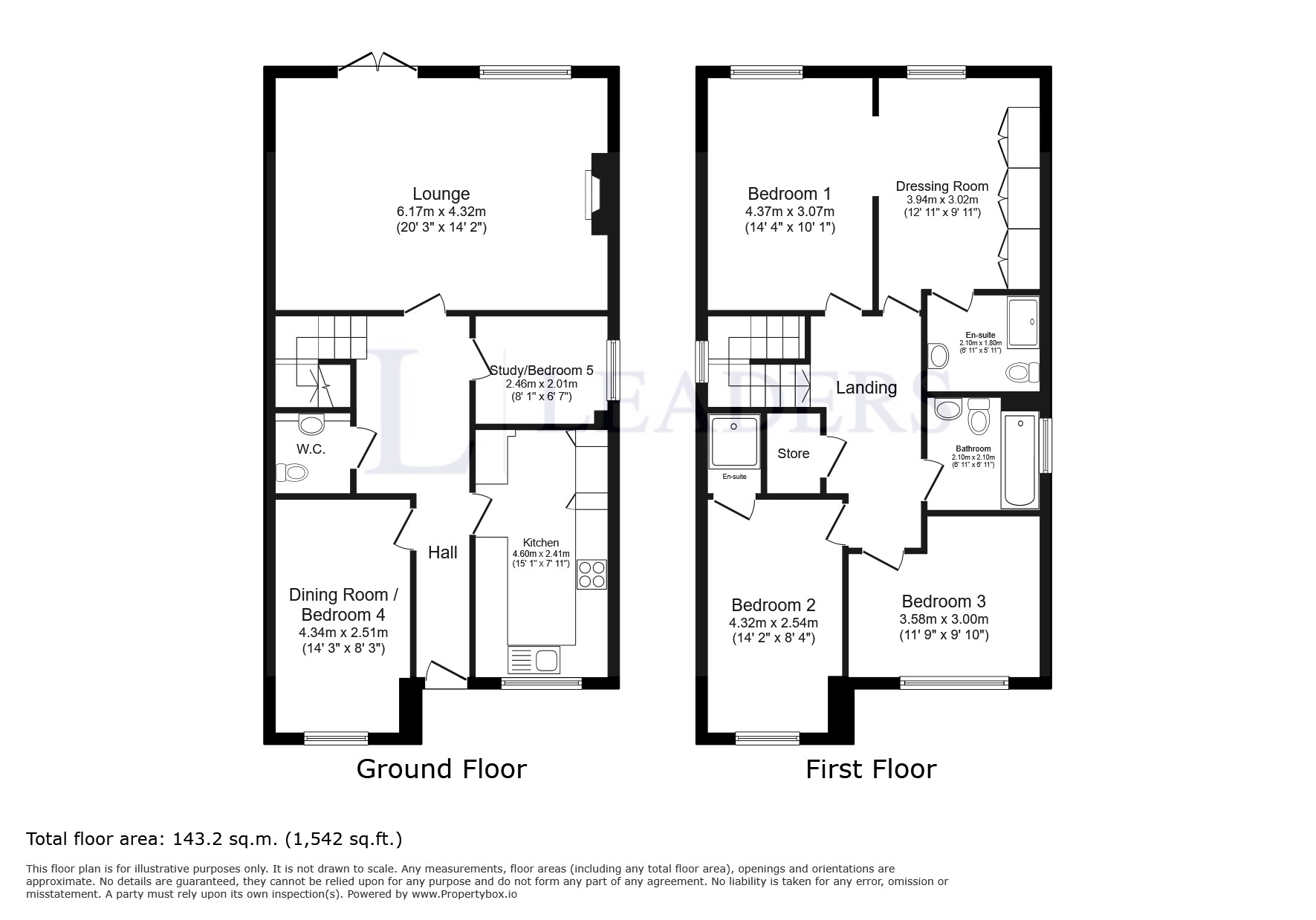 Pound Road, Tonbridge floorplan