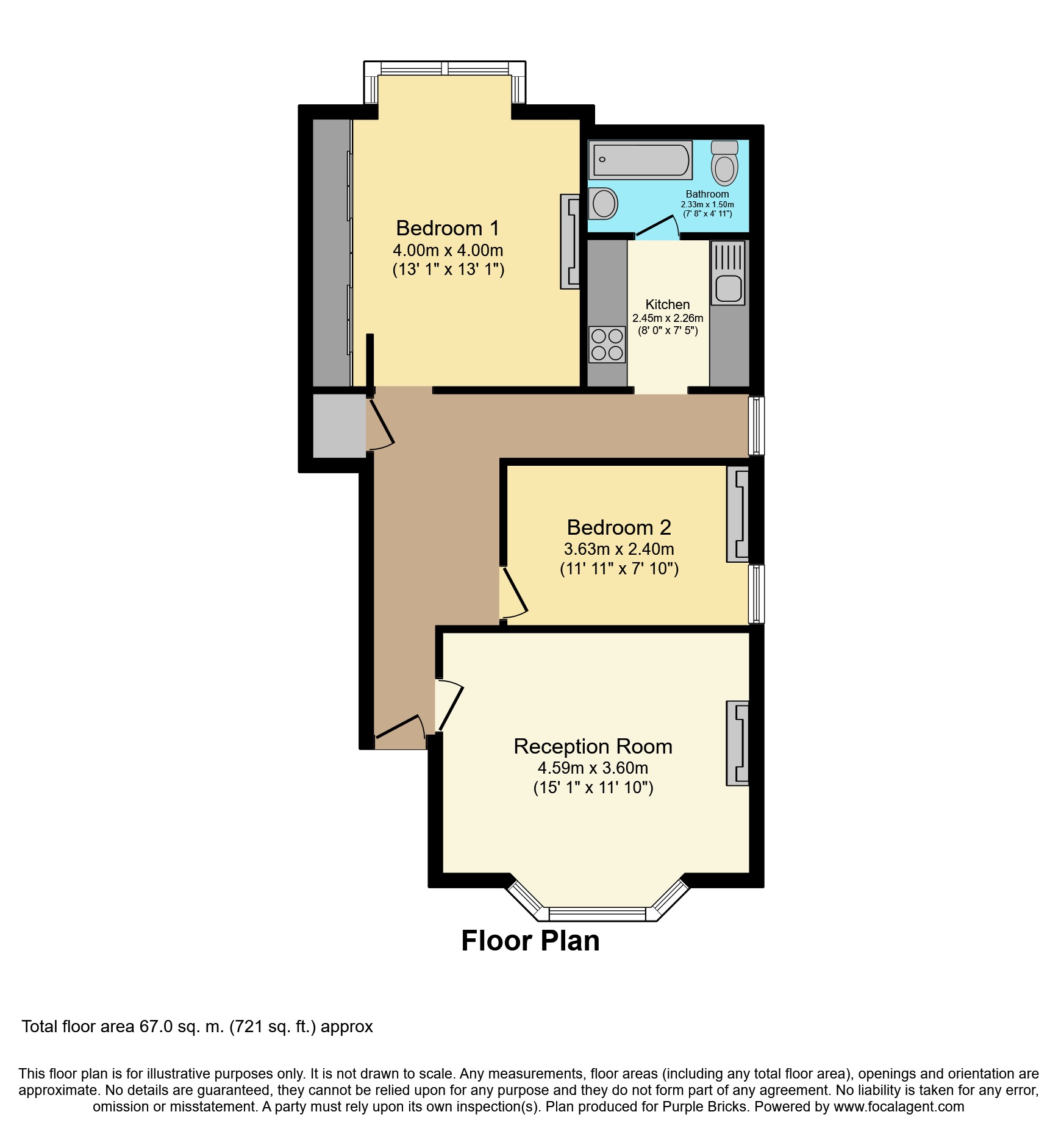 2 Bedrooms Flat for sale in Sanderstead Road, South Croydon CR2
