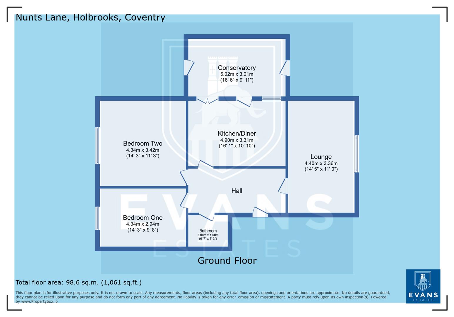 51, Nunts Lane, Coventry floorplan