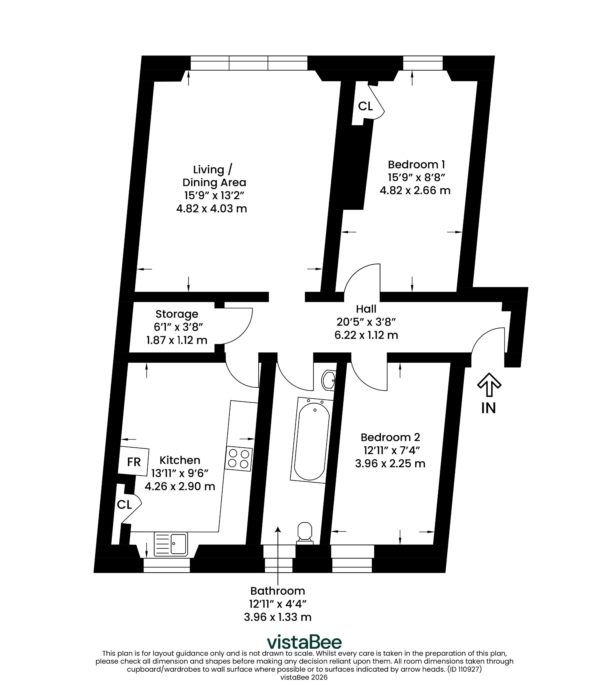 2/1, 28 Espedair Street, Paisley, Paisley floorplan