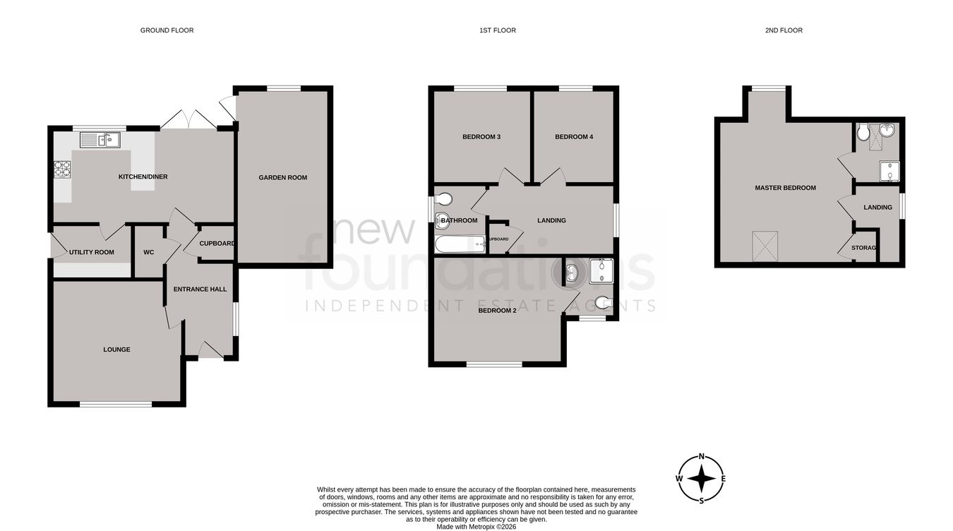 2, Spring Close, Bexhill-on-sea floorplan