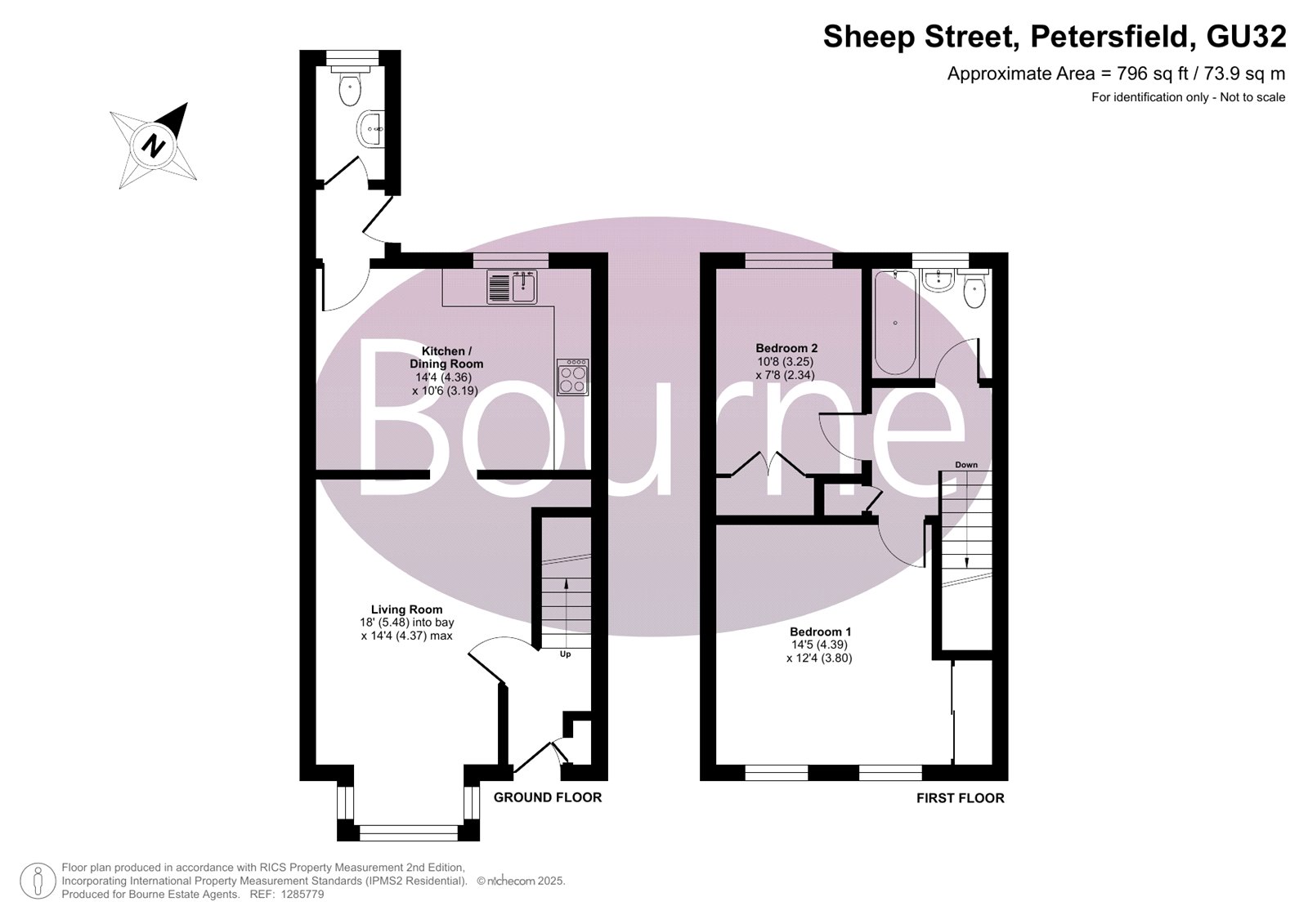 5, Sheep Street, Petersfield floorplan