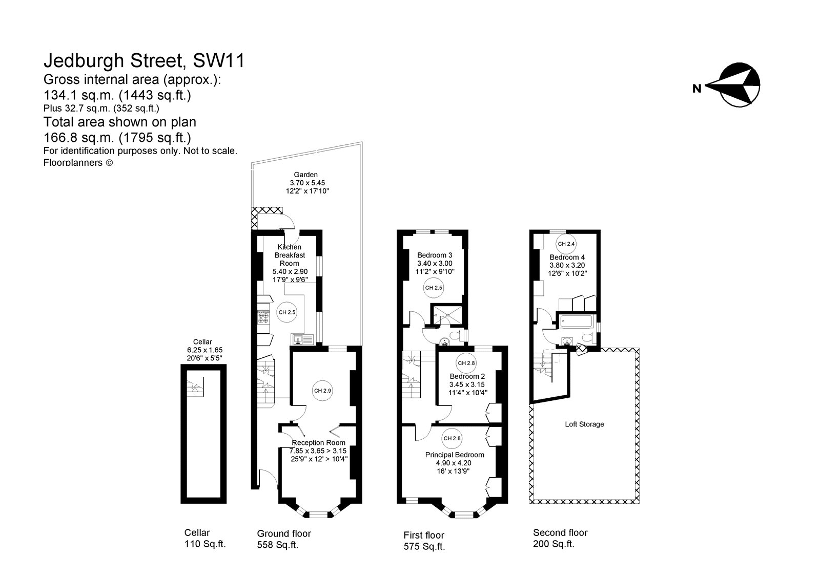 29, Jedburgh Street, London floorplan