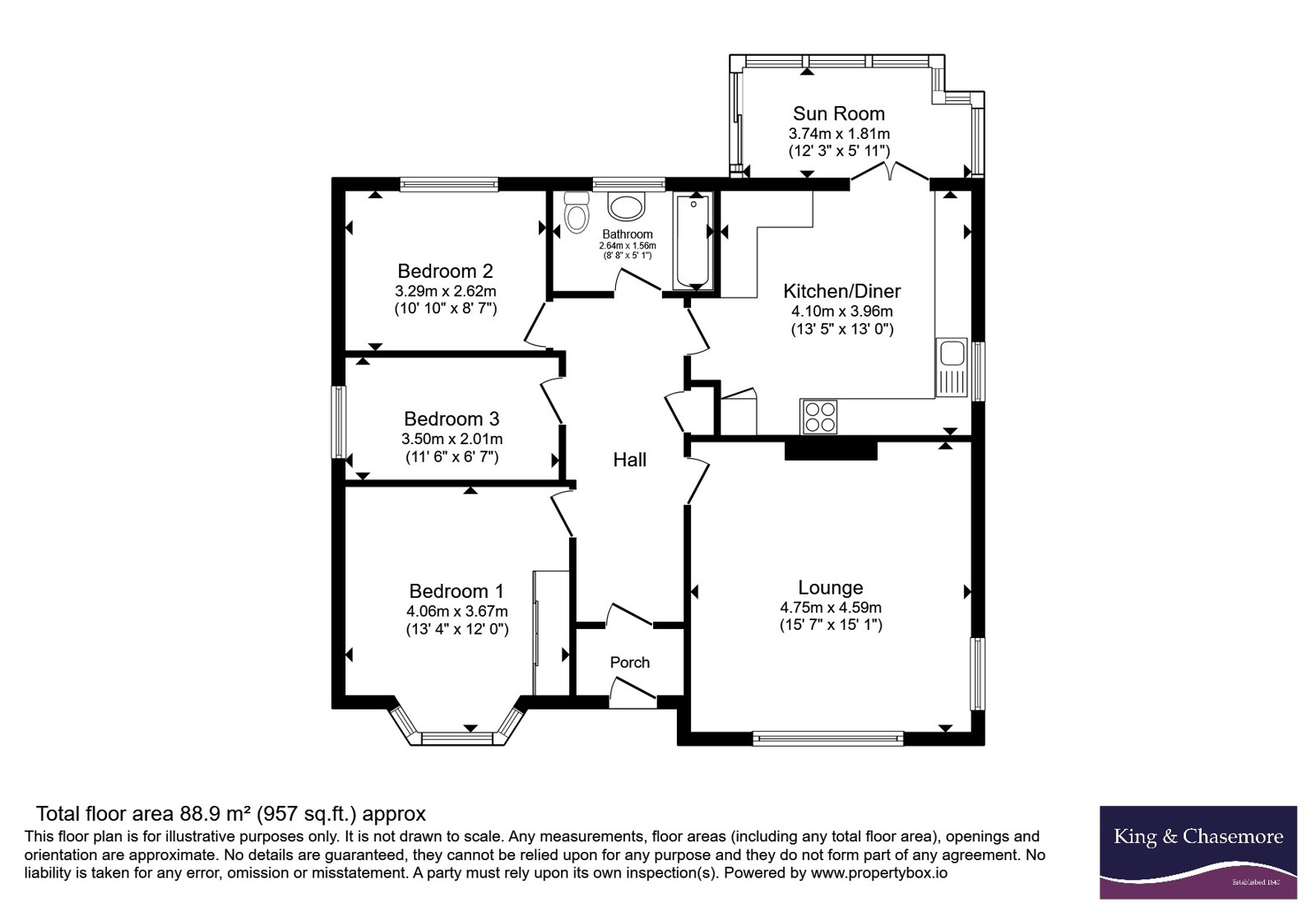 21, Bramber Avenue, East Sussex floorplan