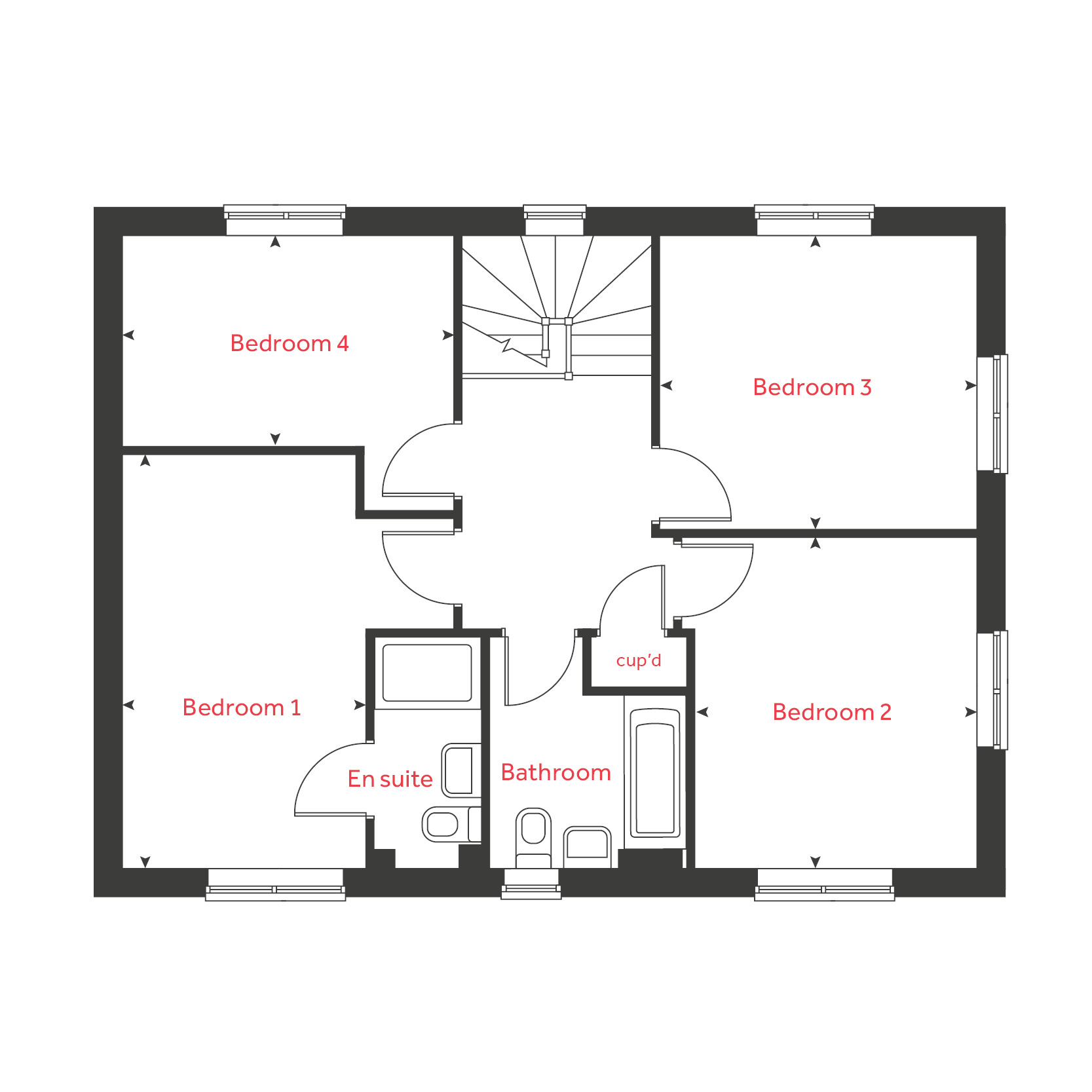 46, Orchid Drive, Spennymoor floorplan