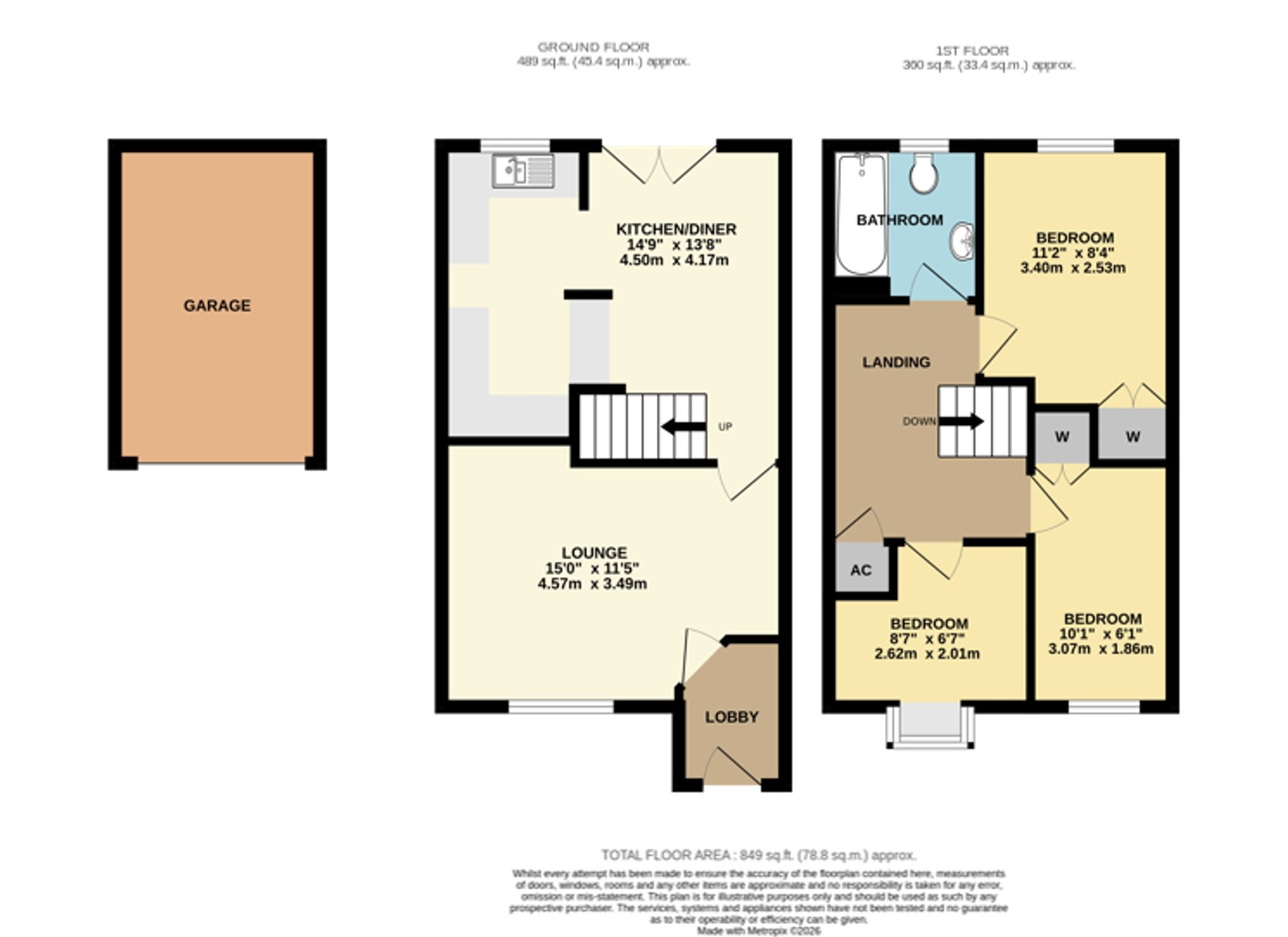 40 Pegasus Close, Southampton floorplan
