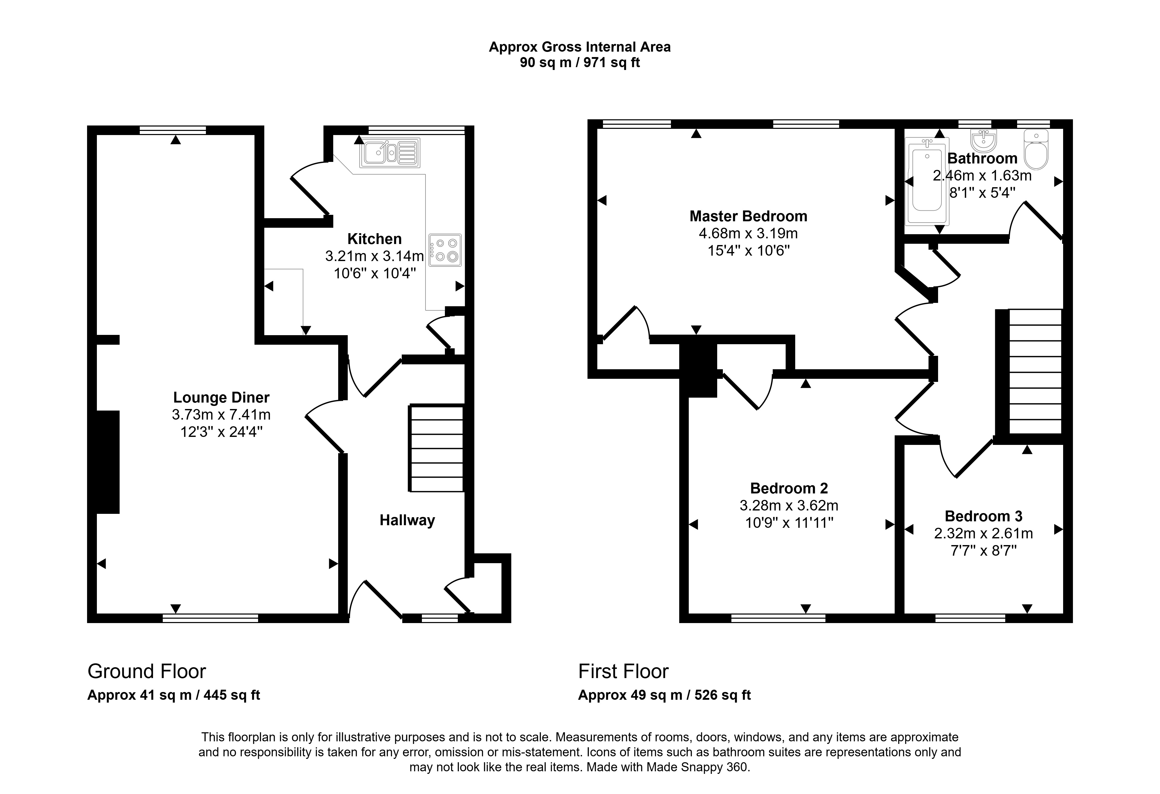 21, Penrith Avenue, North Shields floorplan