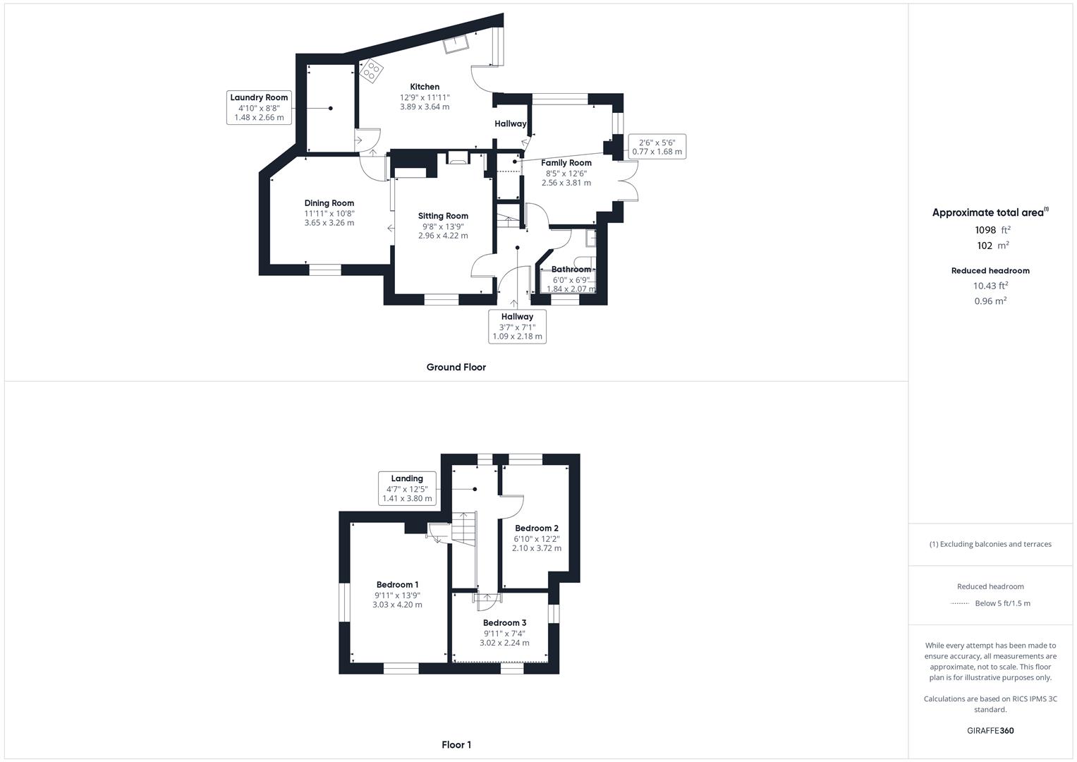 Corner Cottage, 1  The Strand, Aylesbury floorplan