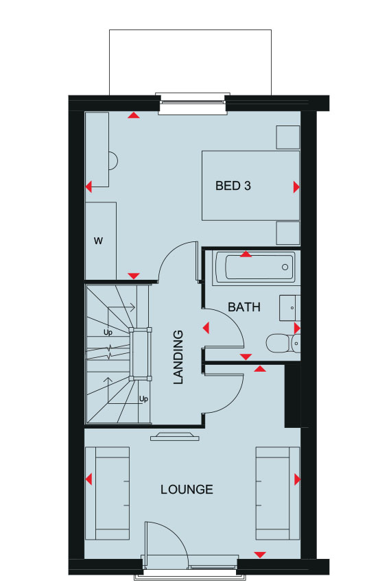 H847626, Canalside, Peglars Way, Wichelstowe, Swindon floorplan