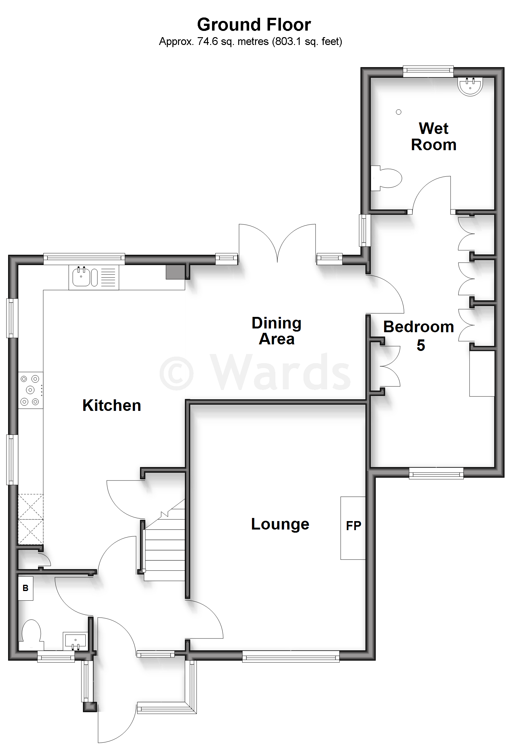 36, Willow Road, Aylesford floorplan