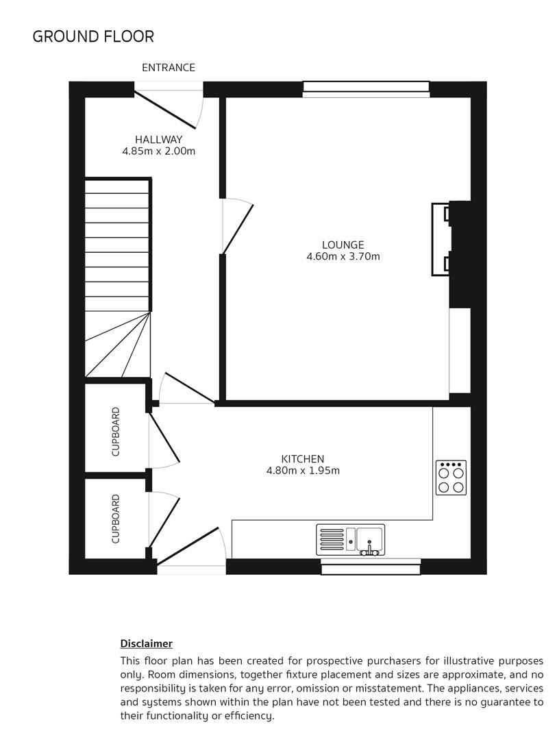 Roxburgh Street, Kelso TD5, 2 bedroom terraced house for sale