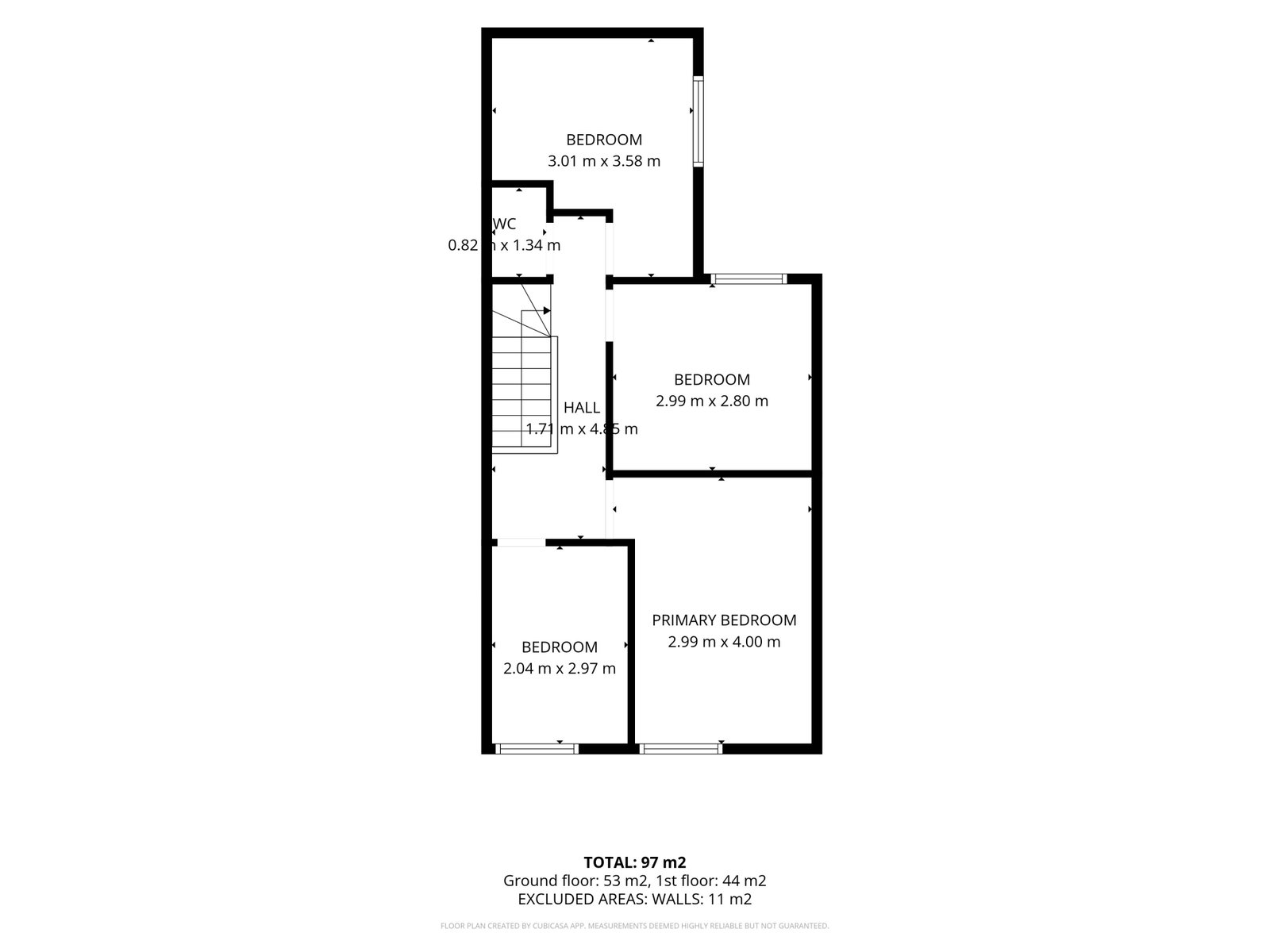 158, Commercial Street, Caerphilly floorplan