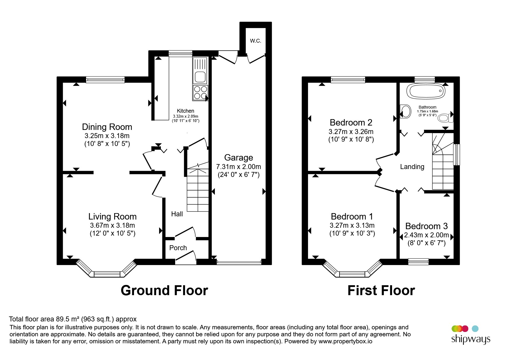Heath Way, Birmingham floorplan