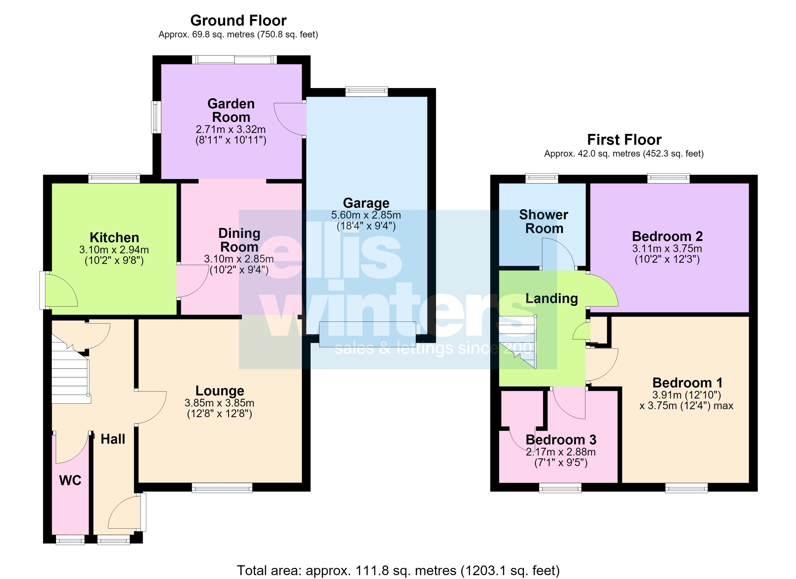 3, Veltshaw Close, Heacham floorplan