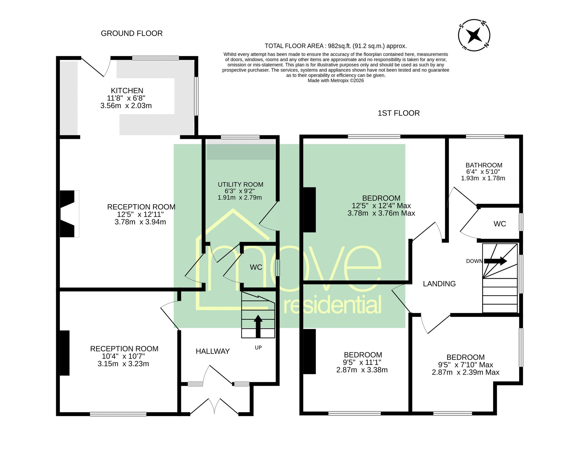 170 Bebington Road, Birkenhead floorplan