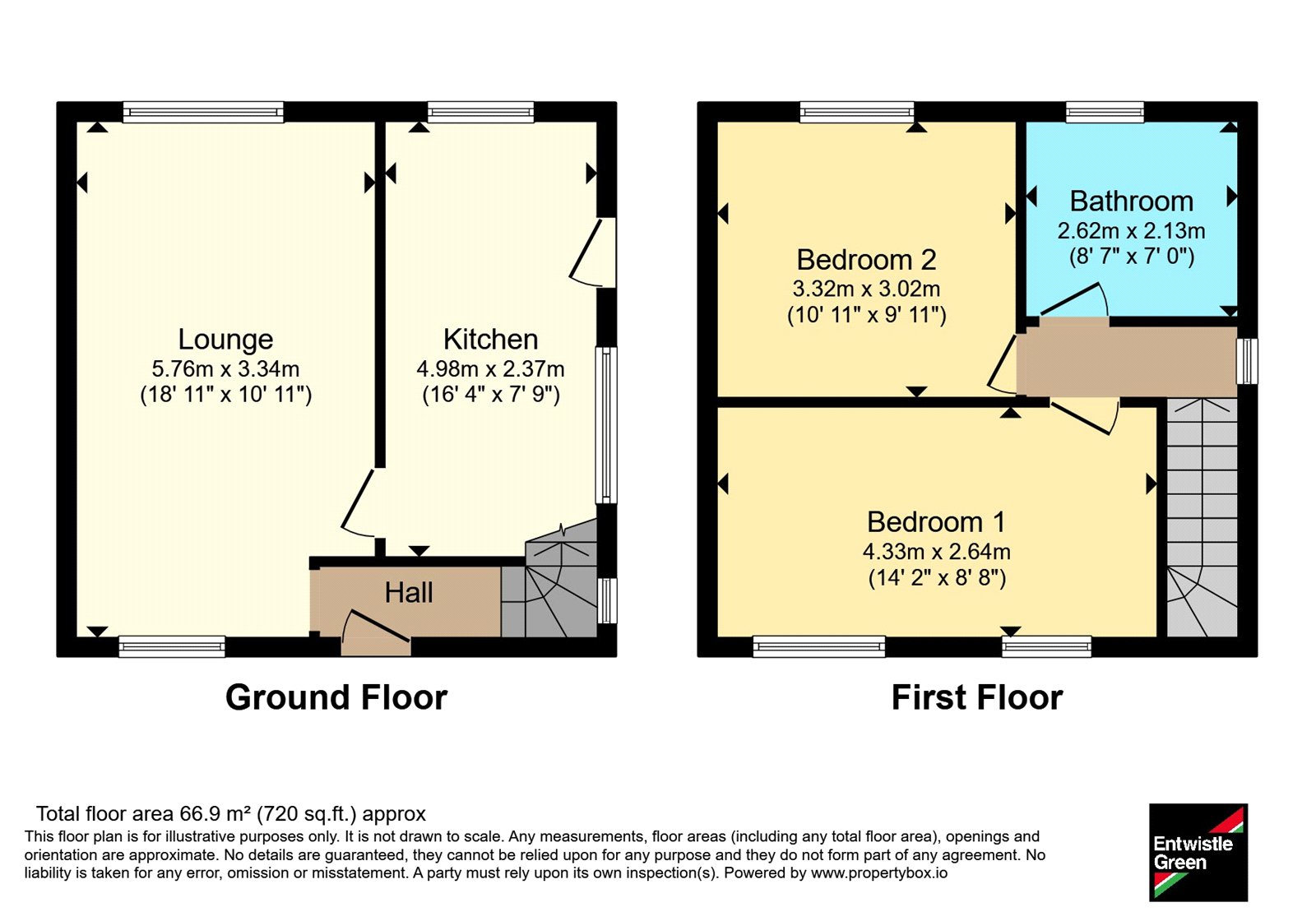 13, Smith Road, Cheshire floorplan