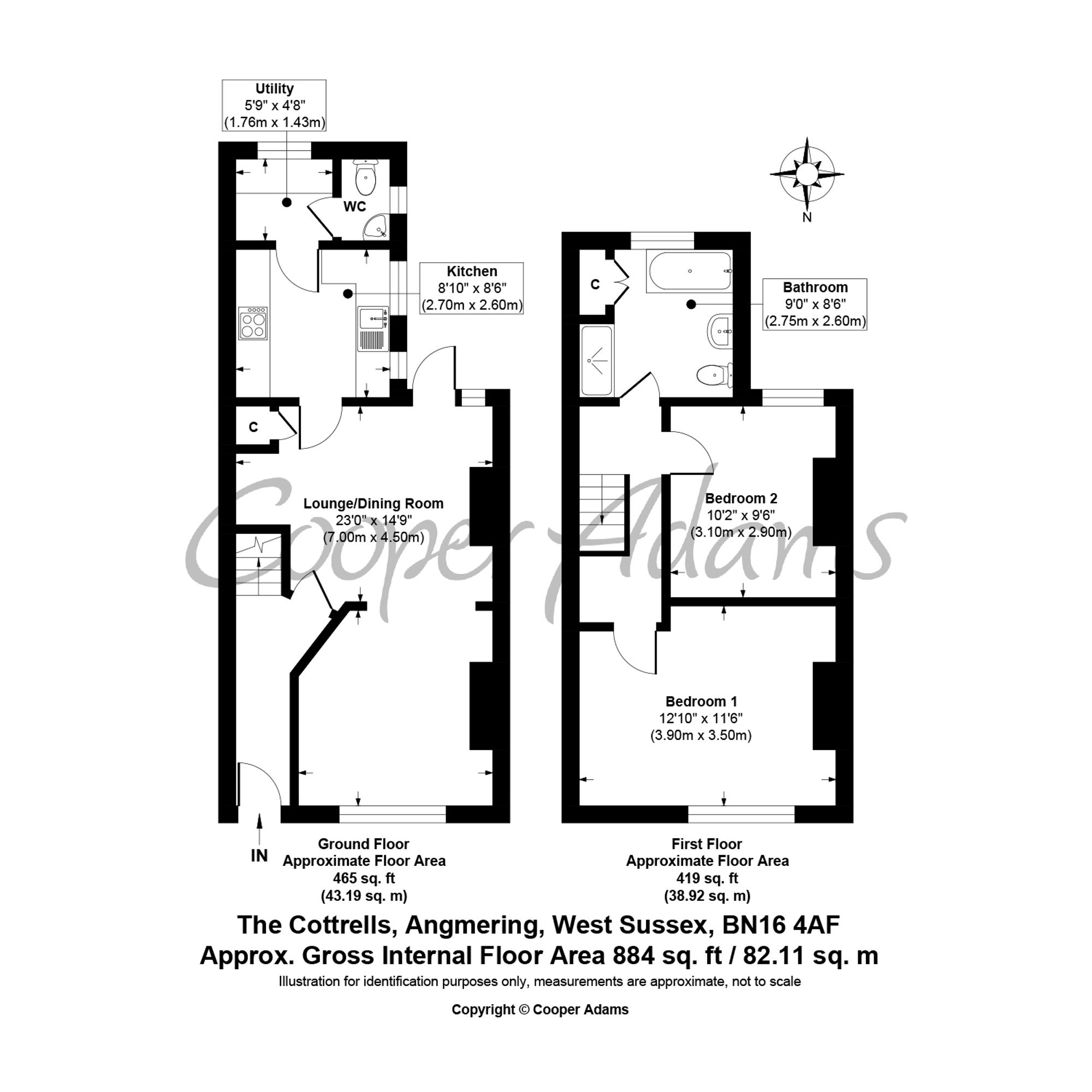 15 The Cottrells, Littlehampton floorplan