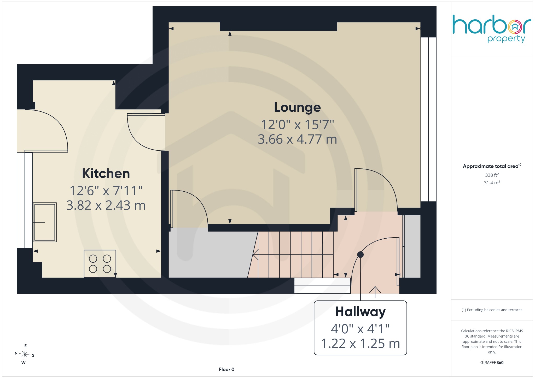 15 Gilbertfield Place, Ruchazie, City of Glasgow floorplan