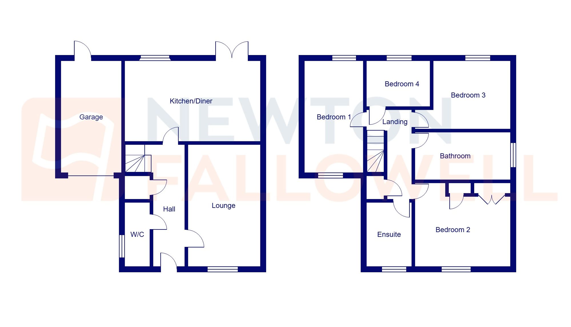 52 Debdale Way, Mansfield floorplan