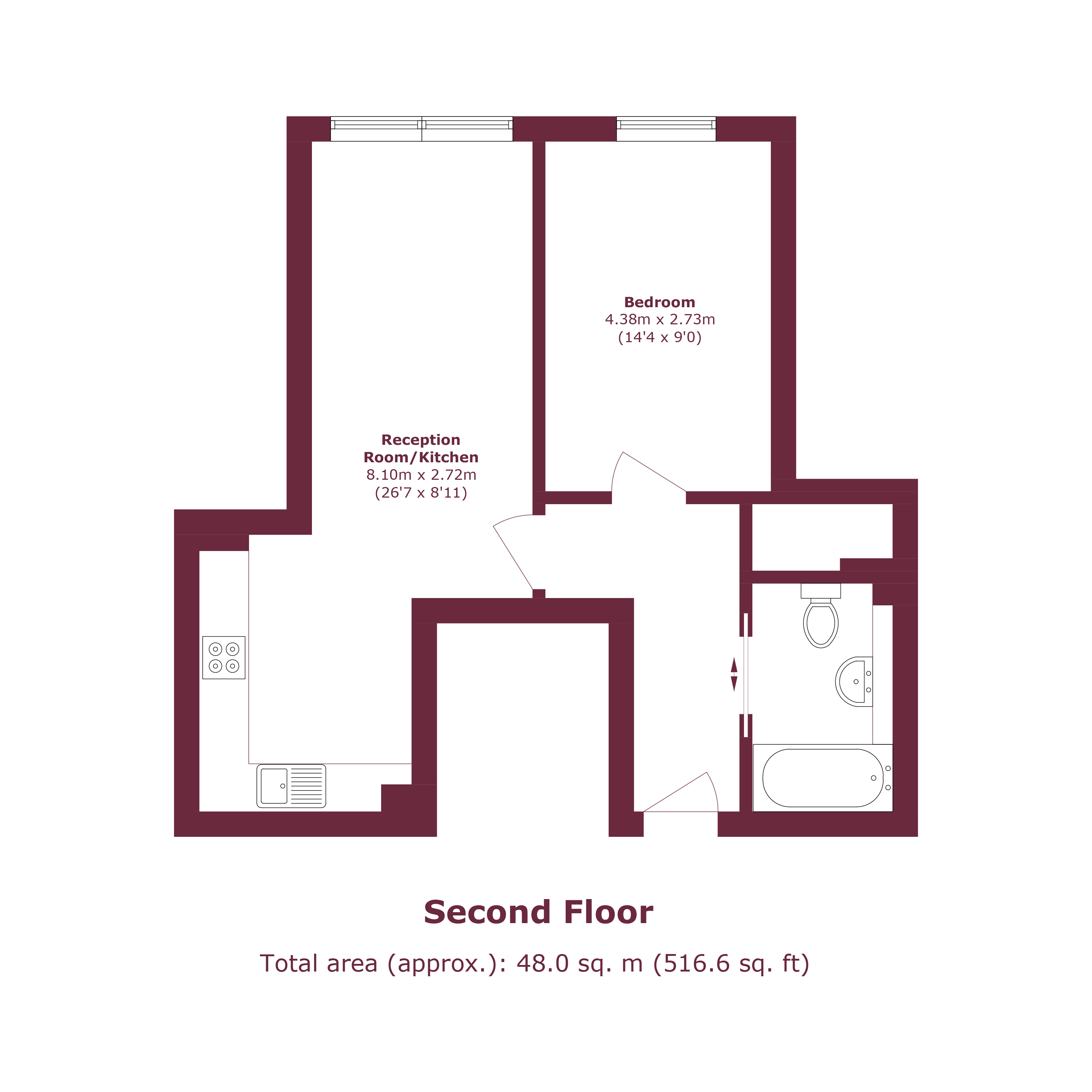 16, Forbes House, London floorplan