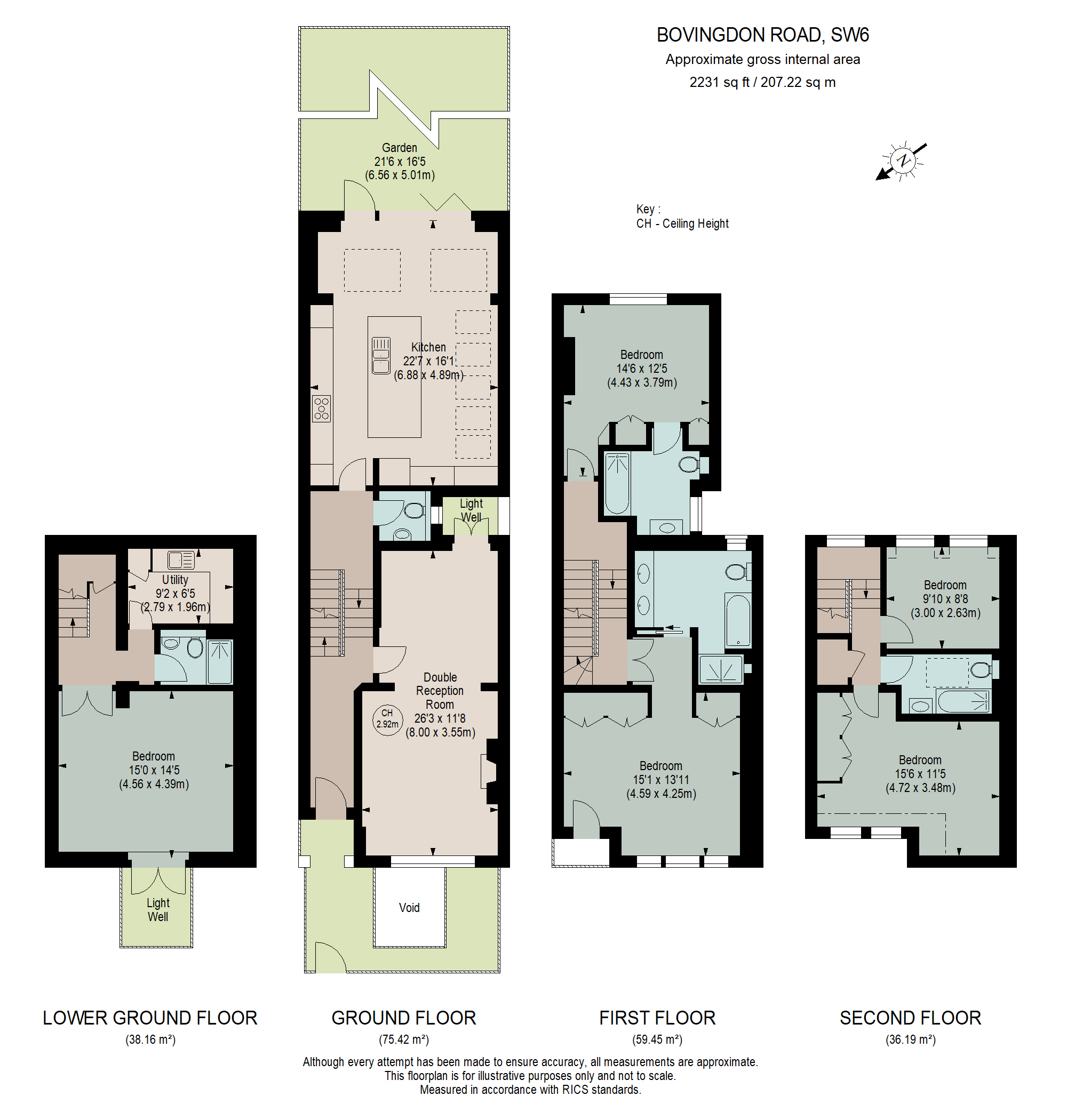 30, Bovingdon Road, London floorplan