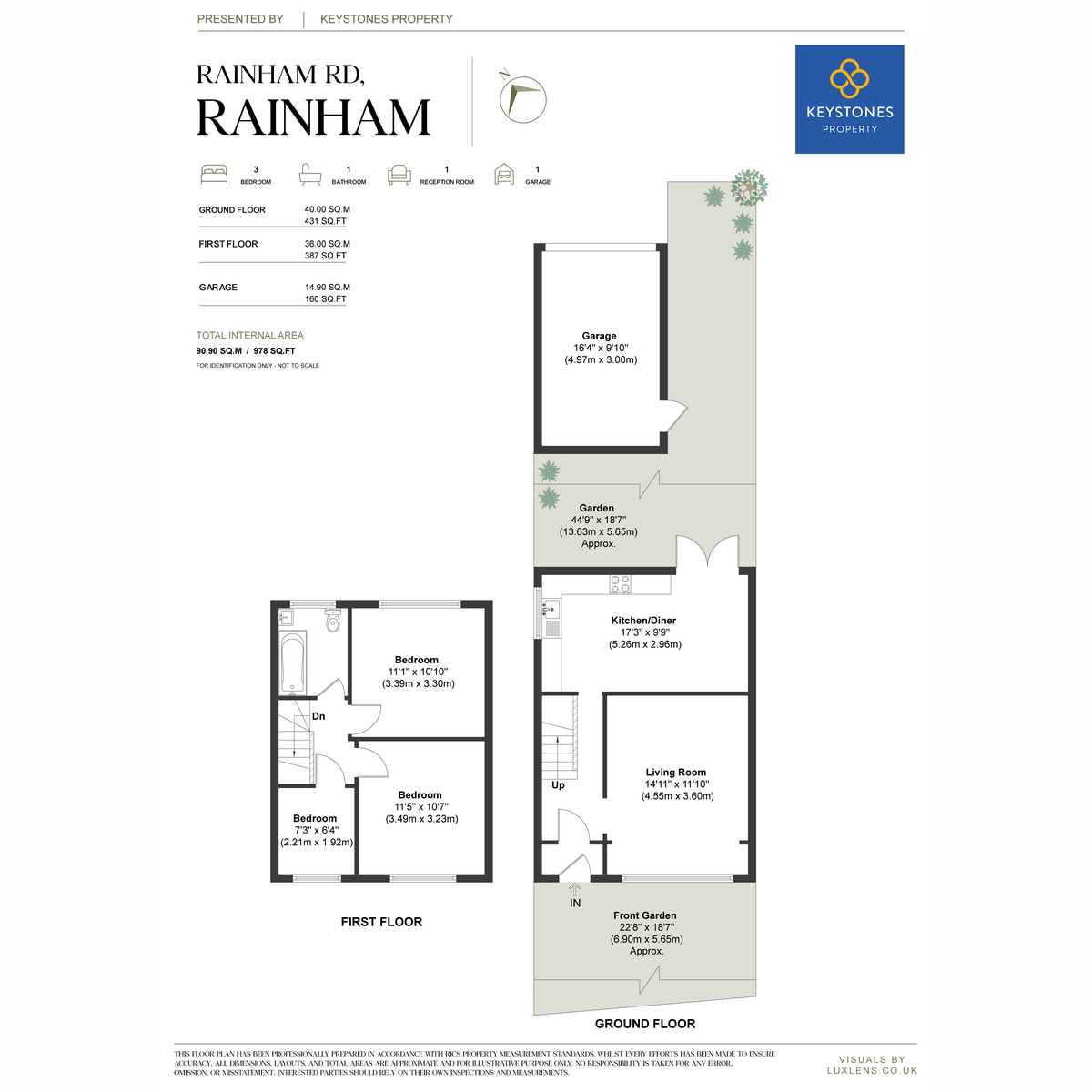 Rainham Road, Rainham floorplan