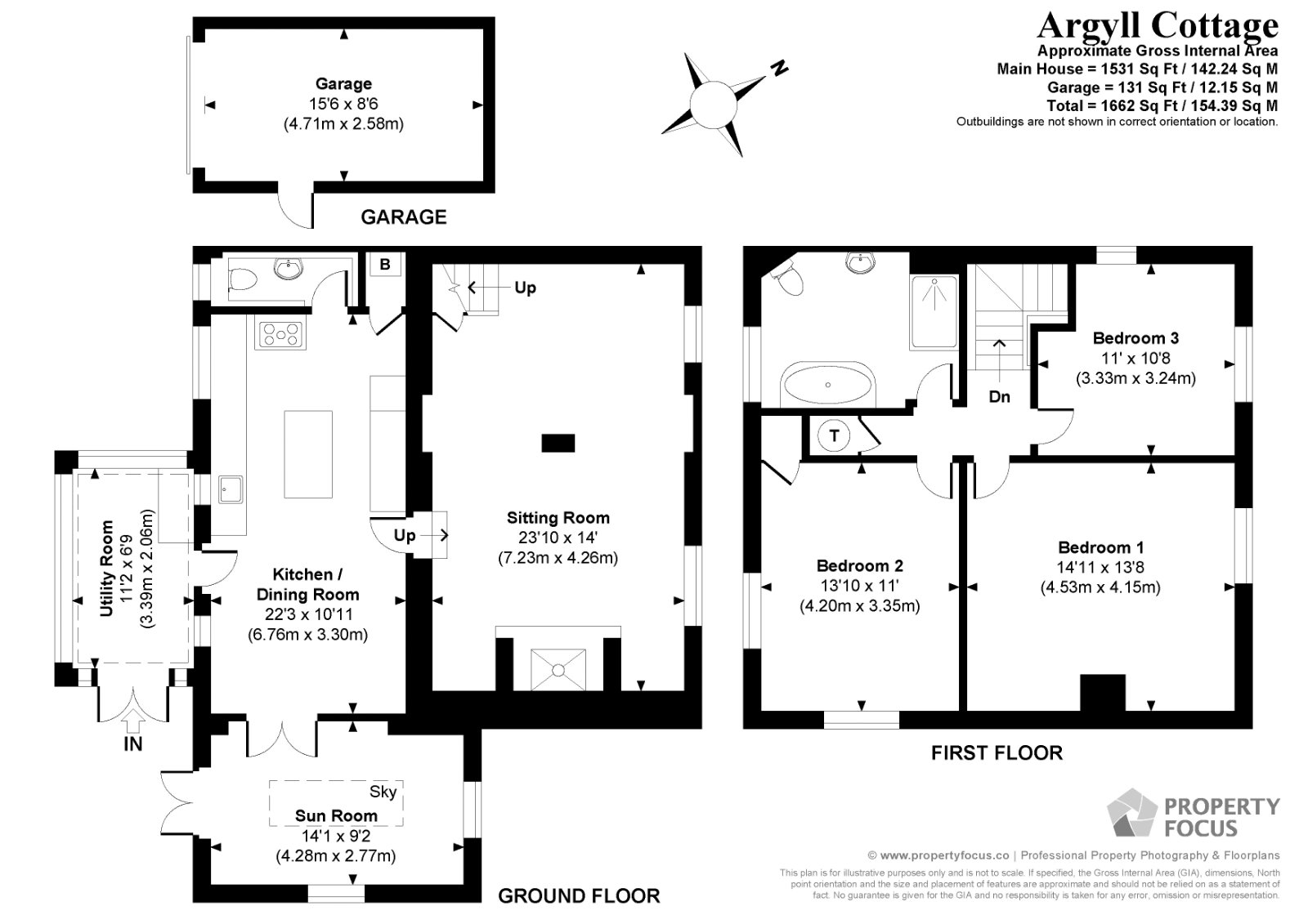 42, Salisbury Road, Steeple Langford, Salisbury, Wiltshire, SP3 floorplan