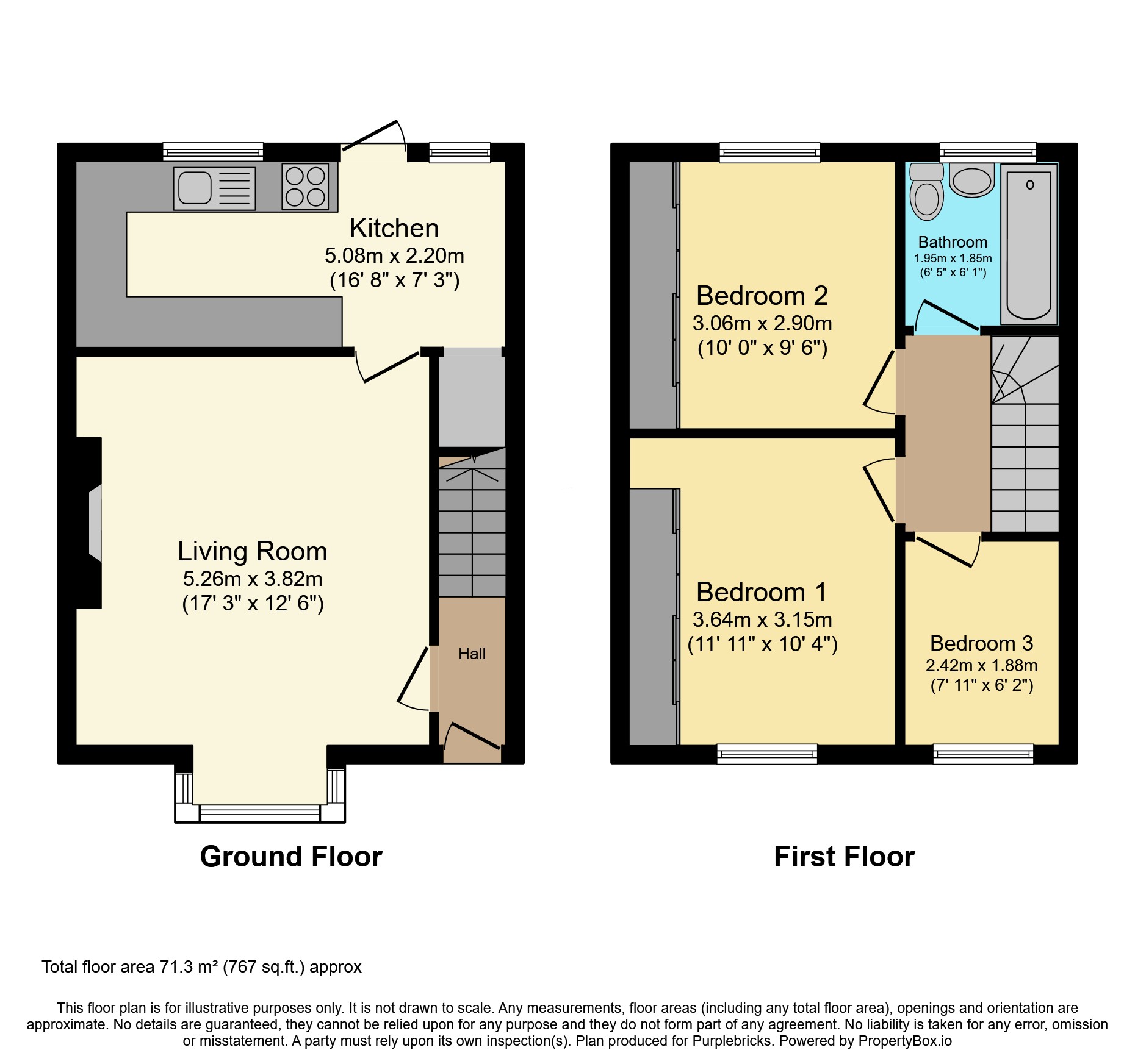 71, Northside Terrace, Bradford floorplan