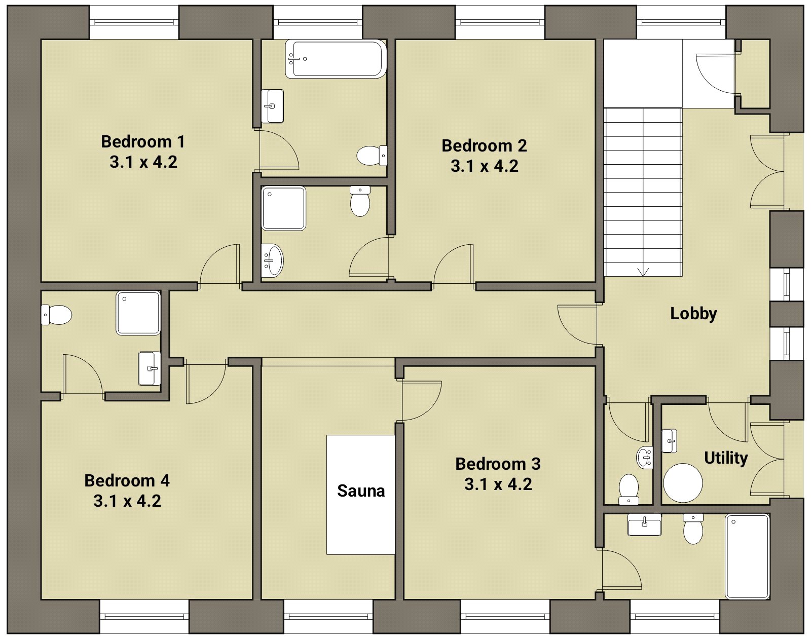9 MAES Y MEILLION floorplan