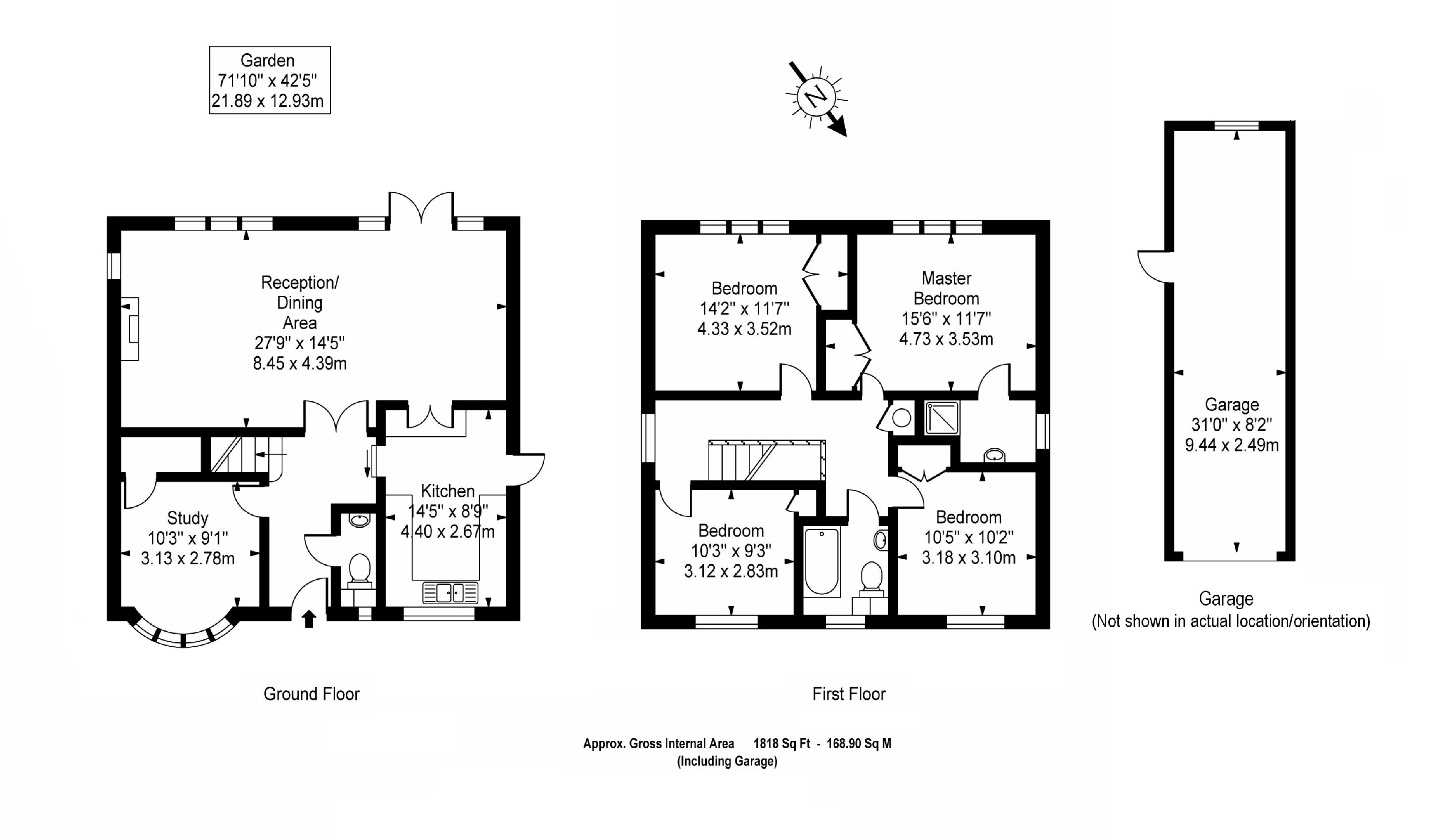 4 Bedrooms Detached house for sale in Vicarage Close, Northaw, Hertfordshire EN6