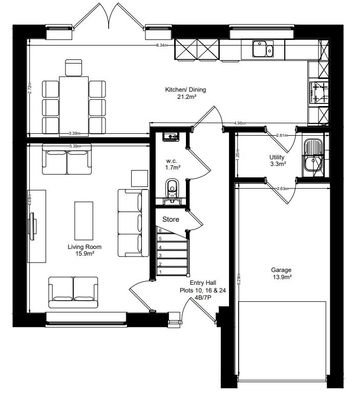 Plot 10 The Whorlton, Kirkby Malzeard floorplan