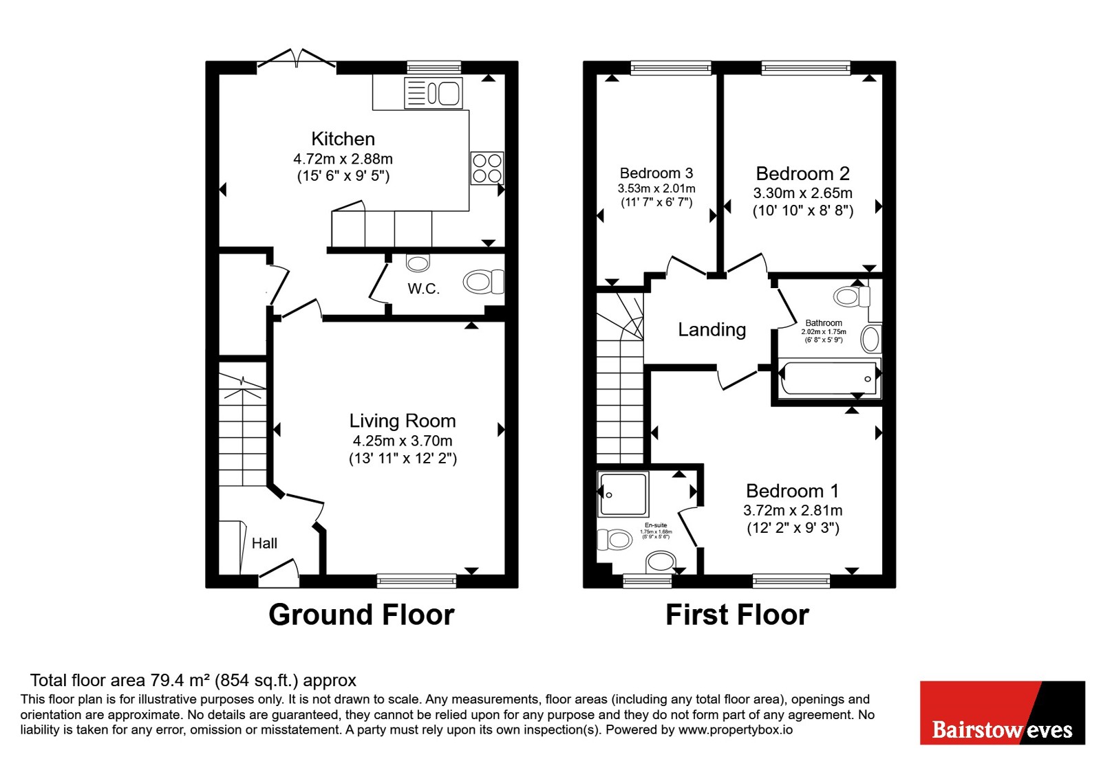 16, Brass Grove, West Midlands floorplan