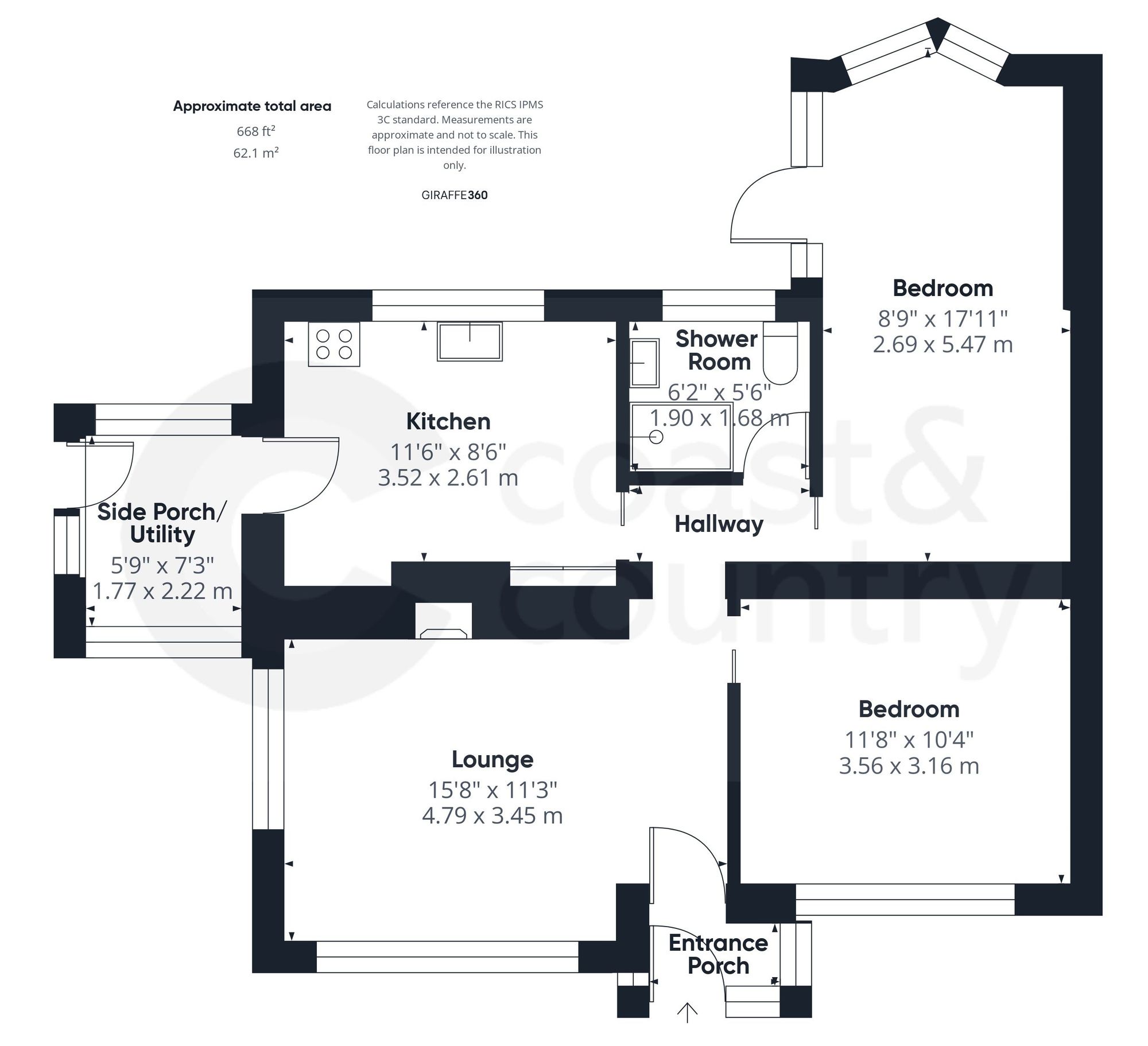 35 Ledsgrove, Newton Abbot floorplan