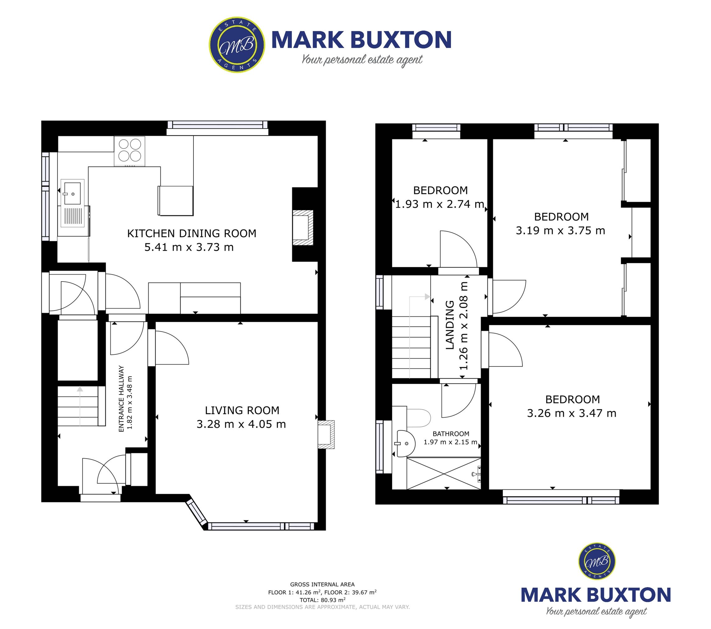 29 Heath Avenue, Newcastle under Lyme floorplan