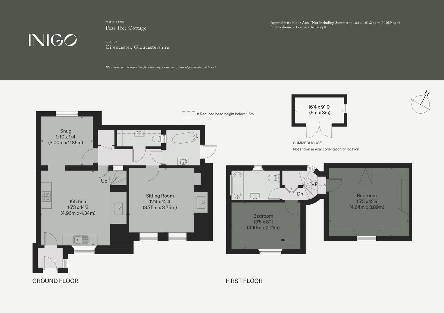Pear Tree Cottage, 6, The Butts, Cirencester floorplan