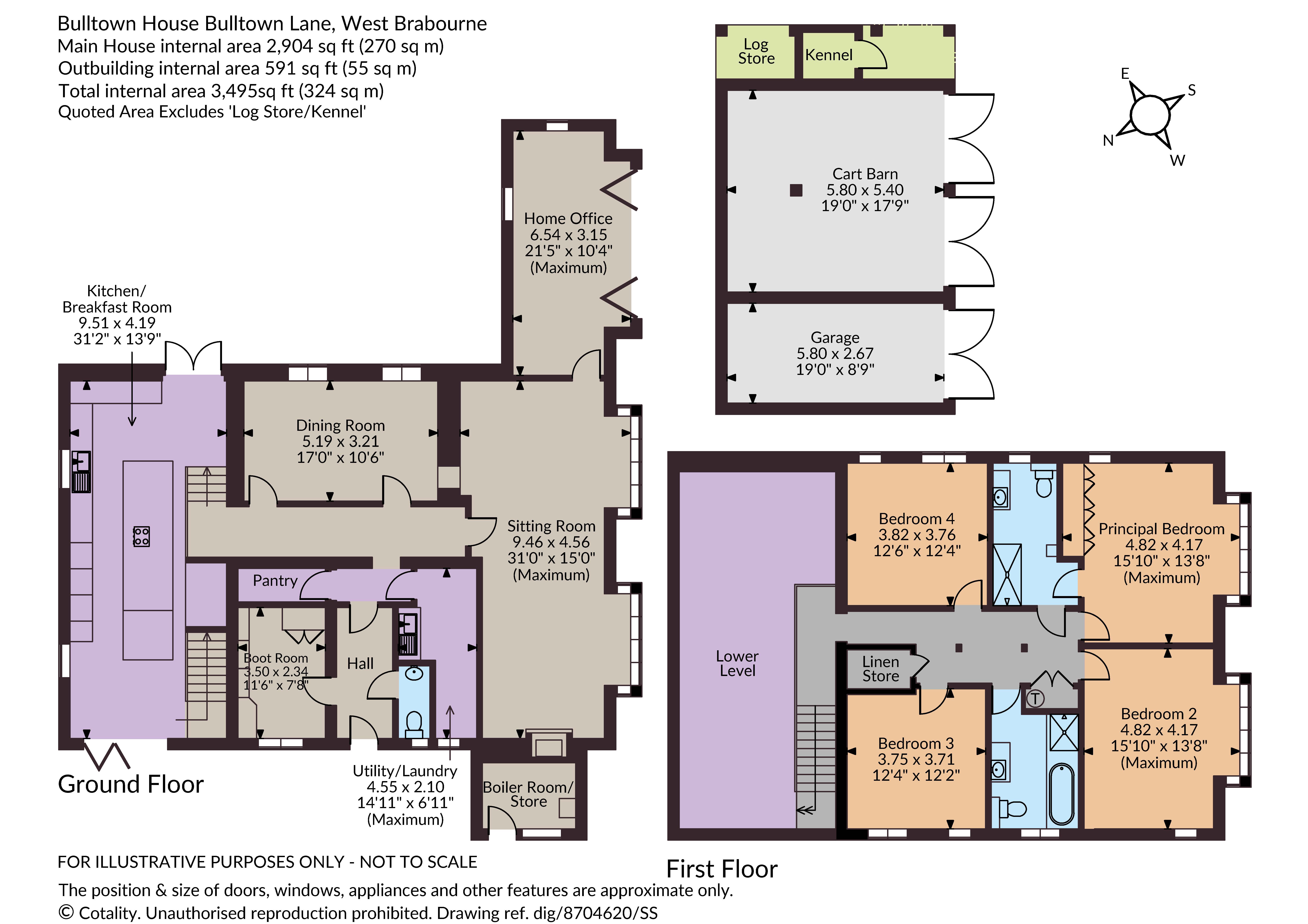 Bulltown House,, Bulltown Lane, Ashford floorplan